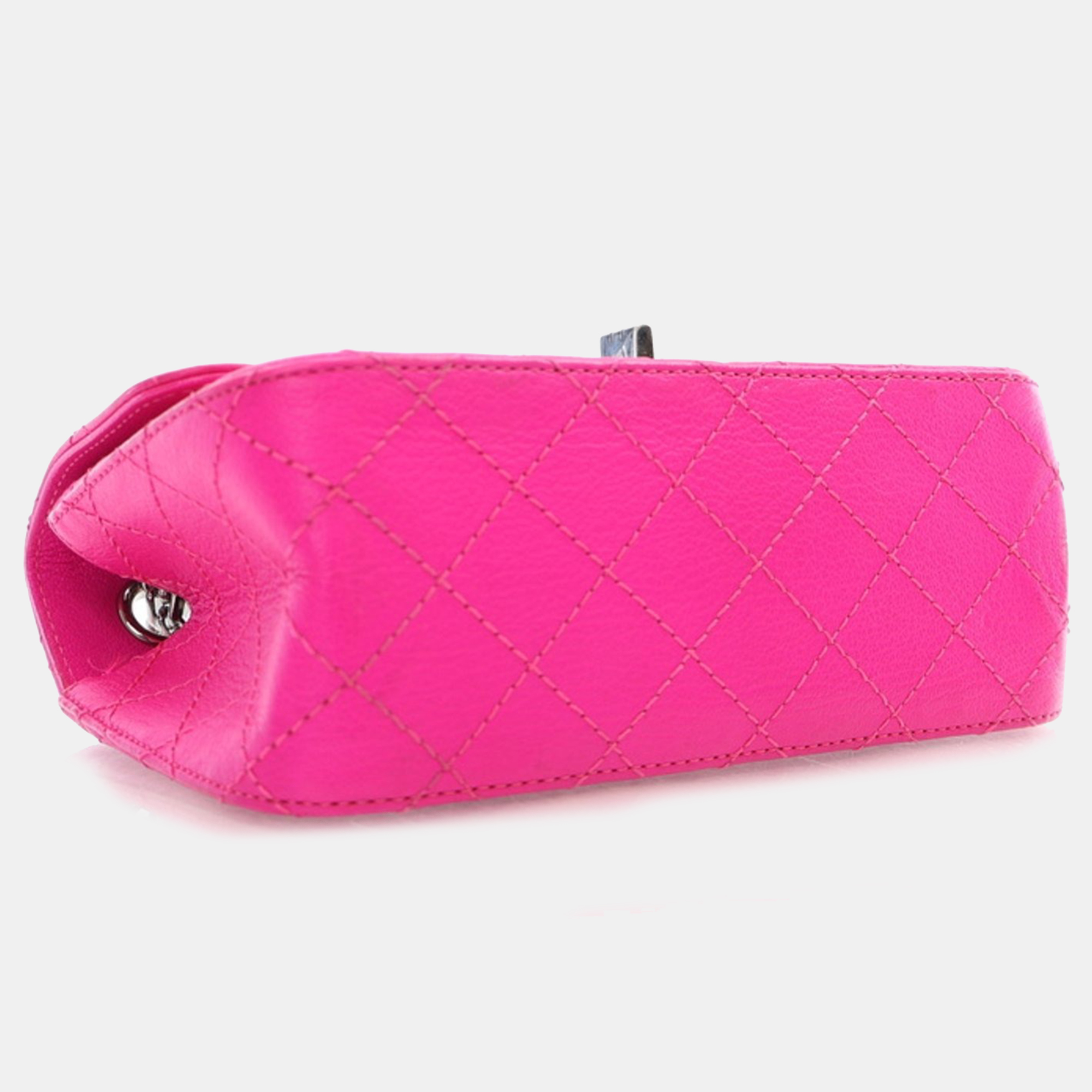 Chanel Mini Pink Calfskin Reissue 