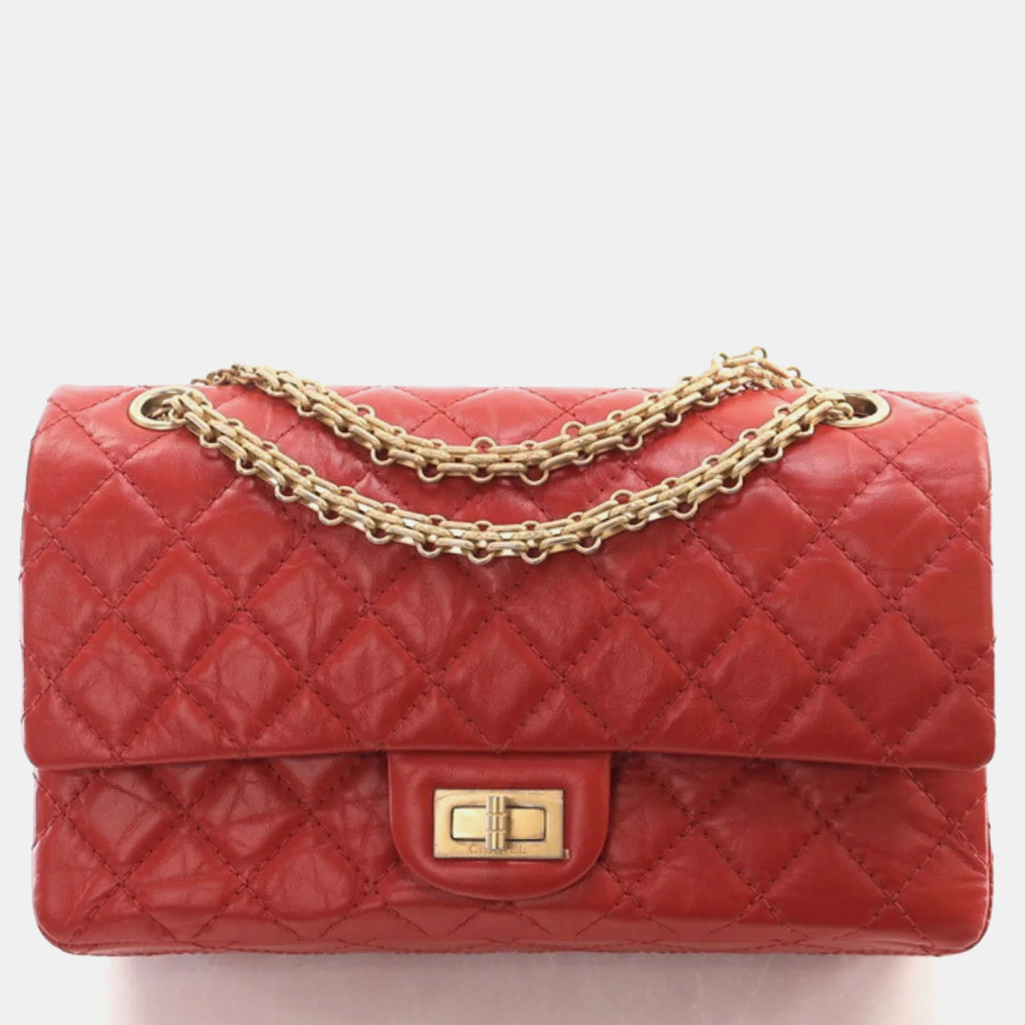 

Chanel Reissue 225 Red Calfskin