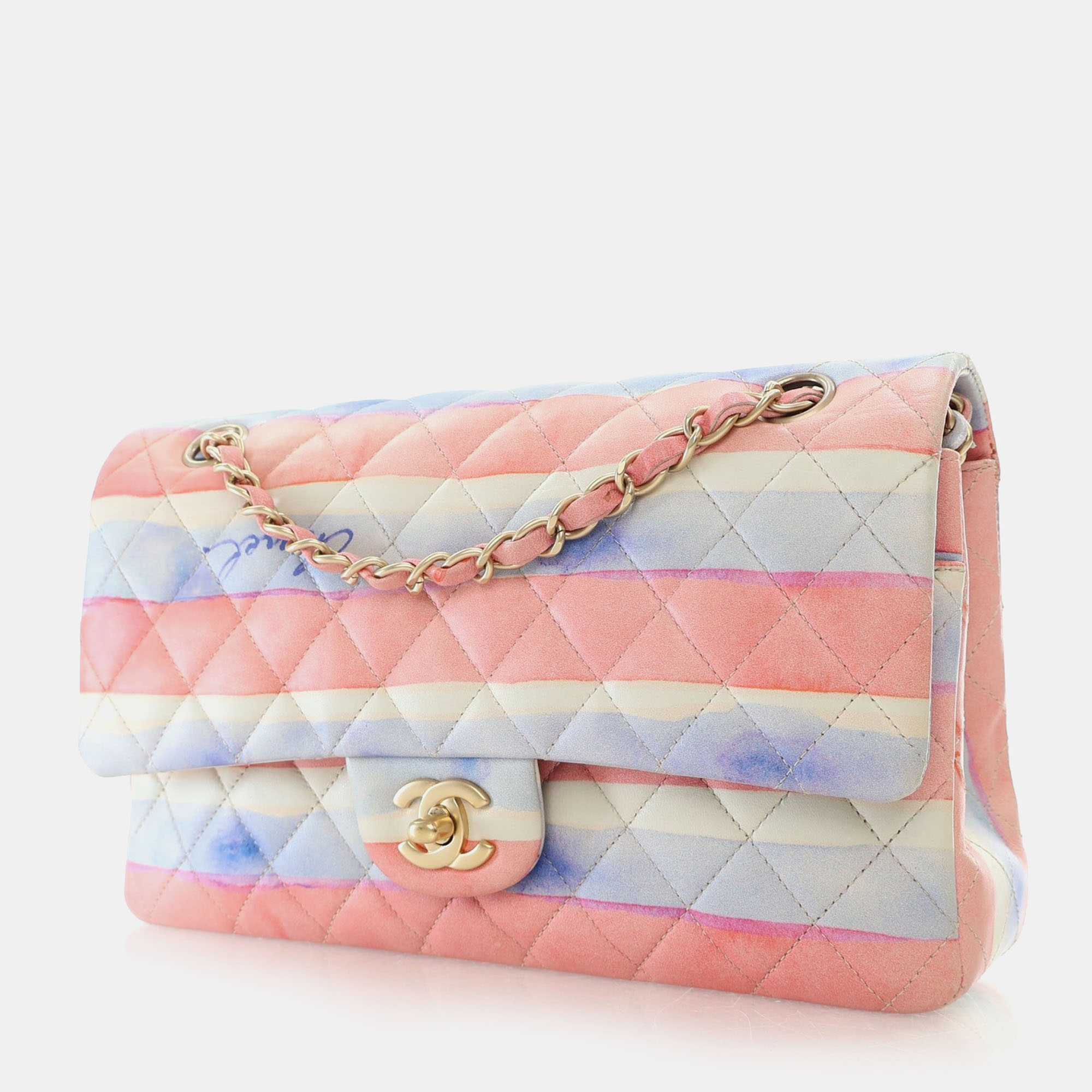 Chanel Classic Flap Medium Multicolor Lambskin 