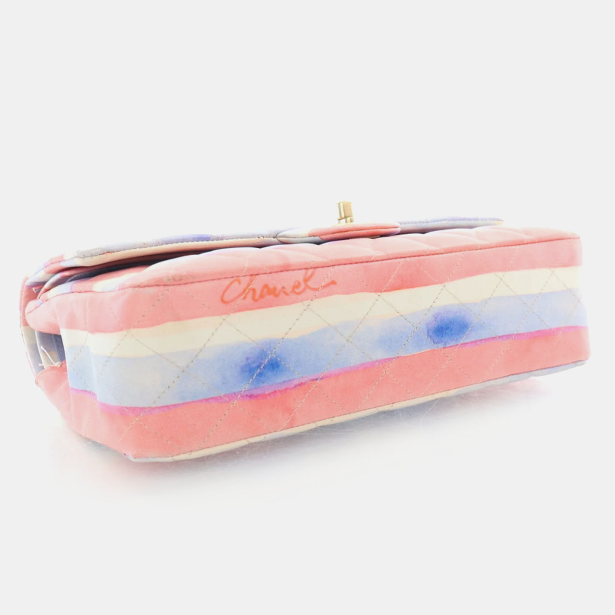 Chanel Classic Flap Medium Multicolor Lambskin 