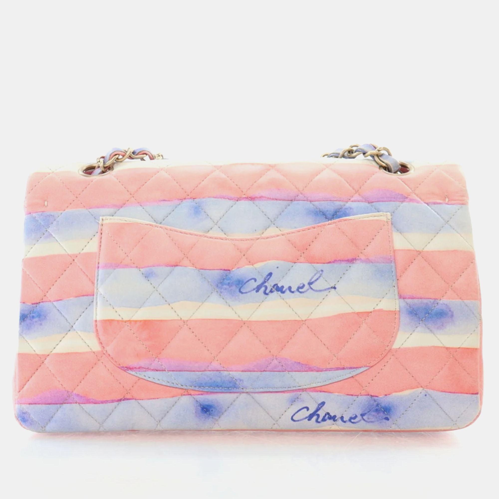 Chanel Classic Flap Medium Multicolor Lambskin 