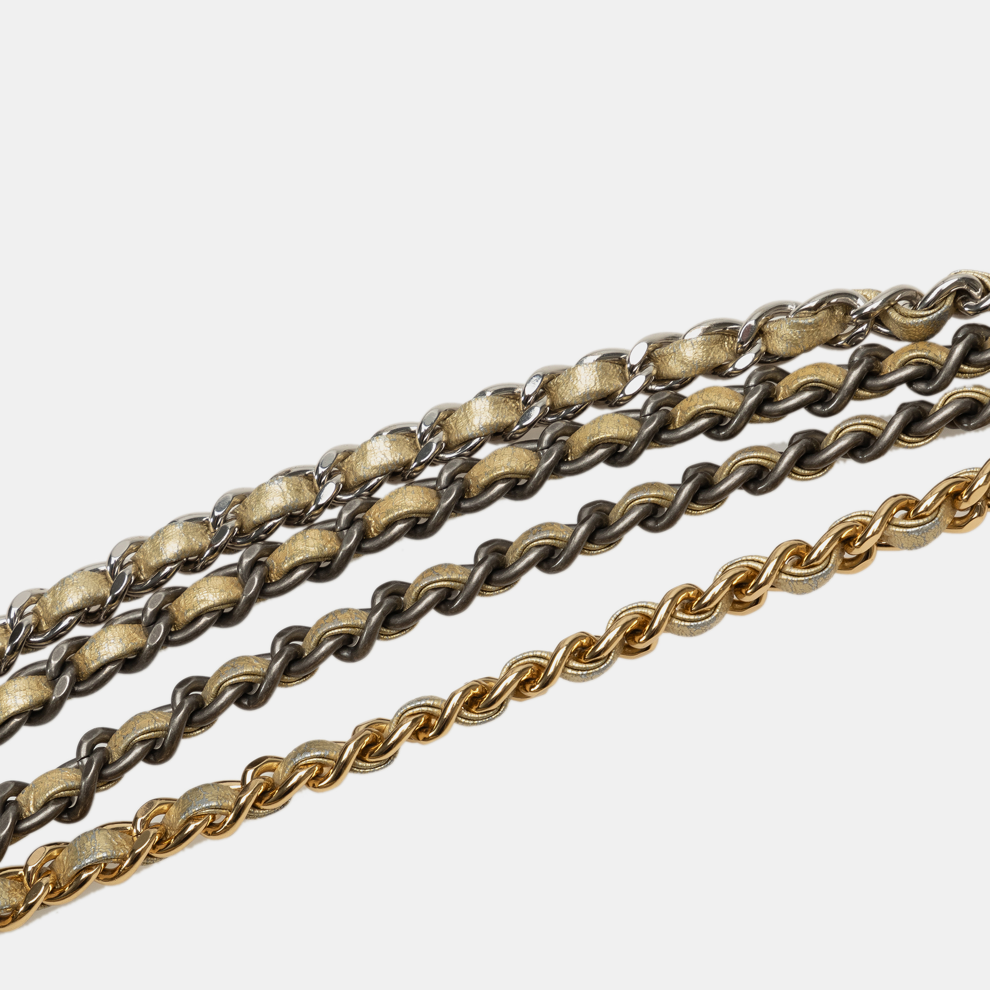 Chanel Gold Small Metallic Lambskin Gabrielle Crossbody 