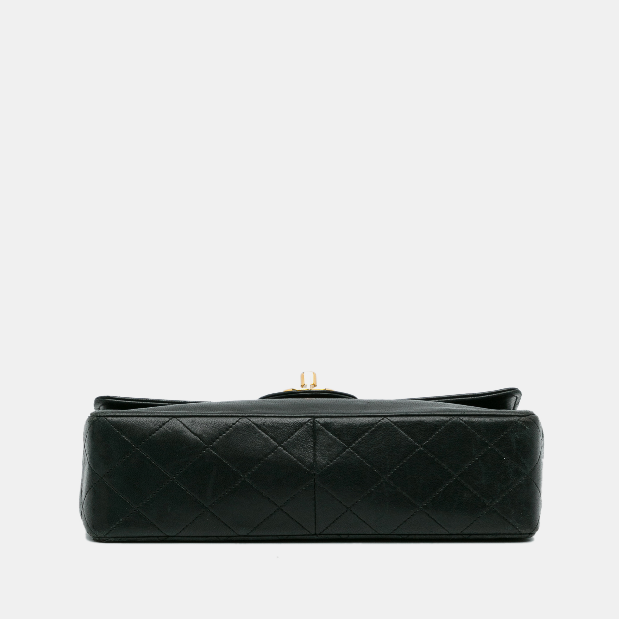 Chanel Black Quilted Lambskin Shoulder Bag 