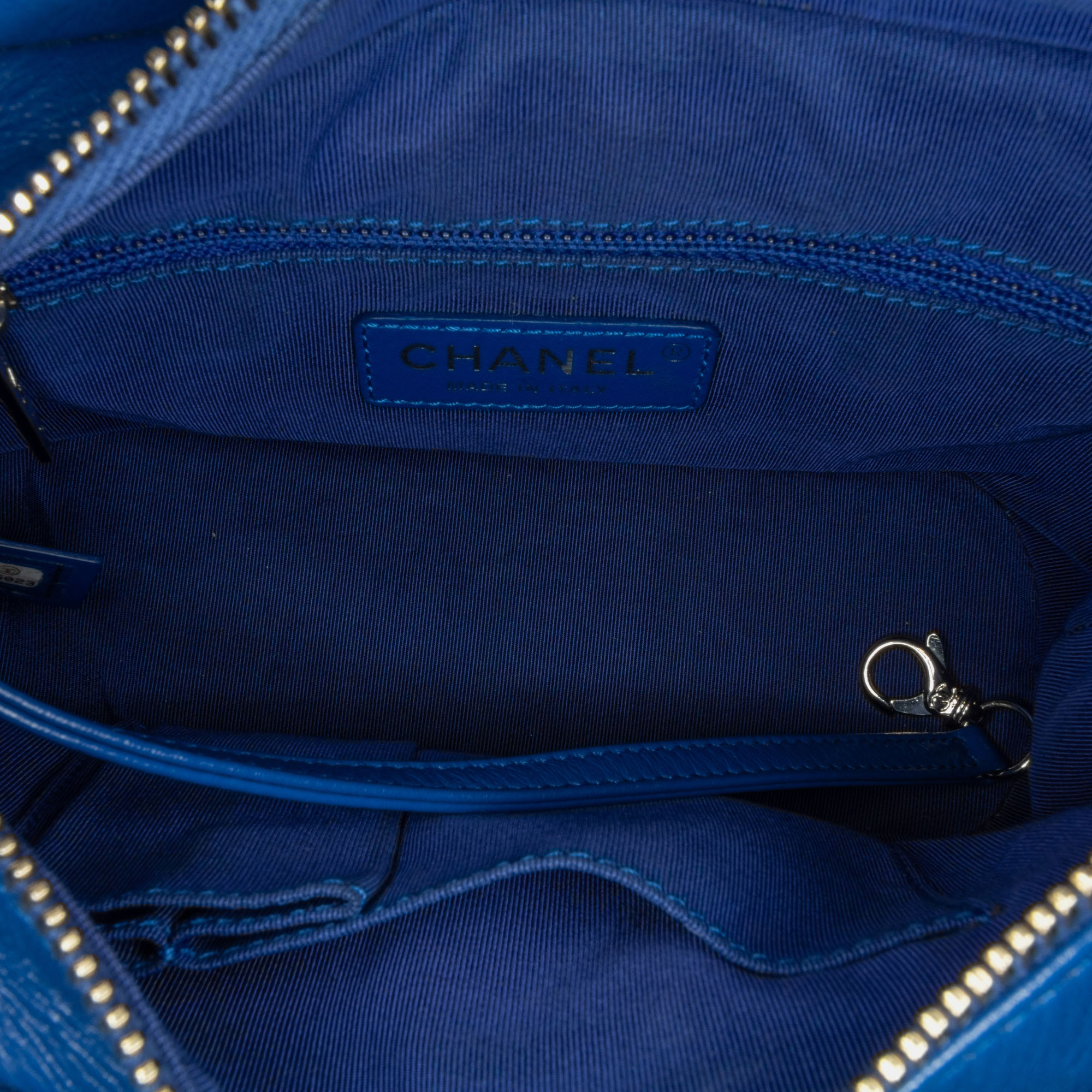 Chanel Blue Small Tweed Gabrielle Crossbody Bag 