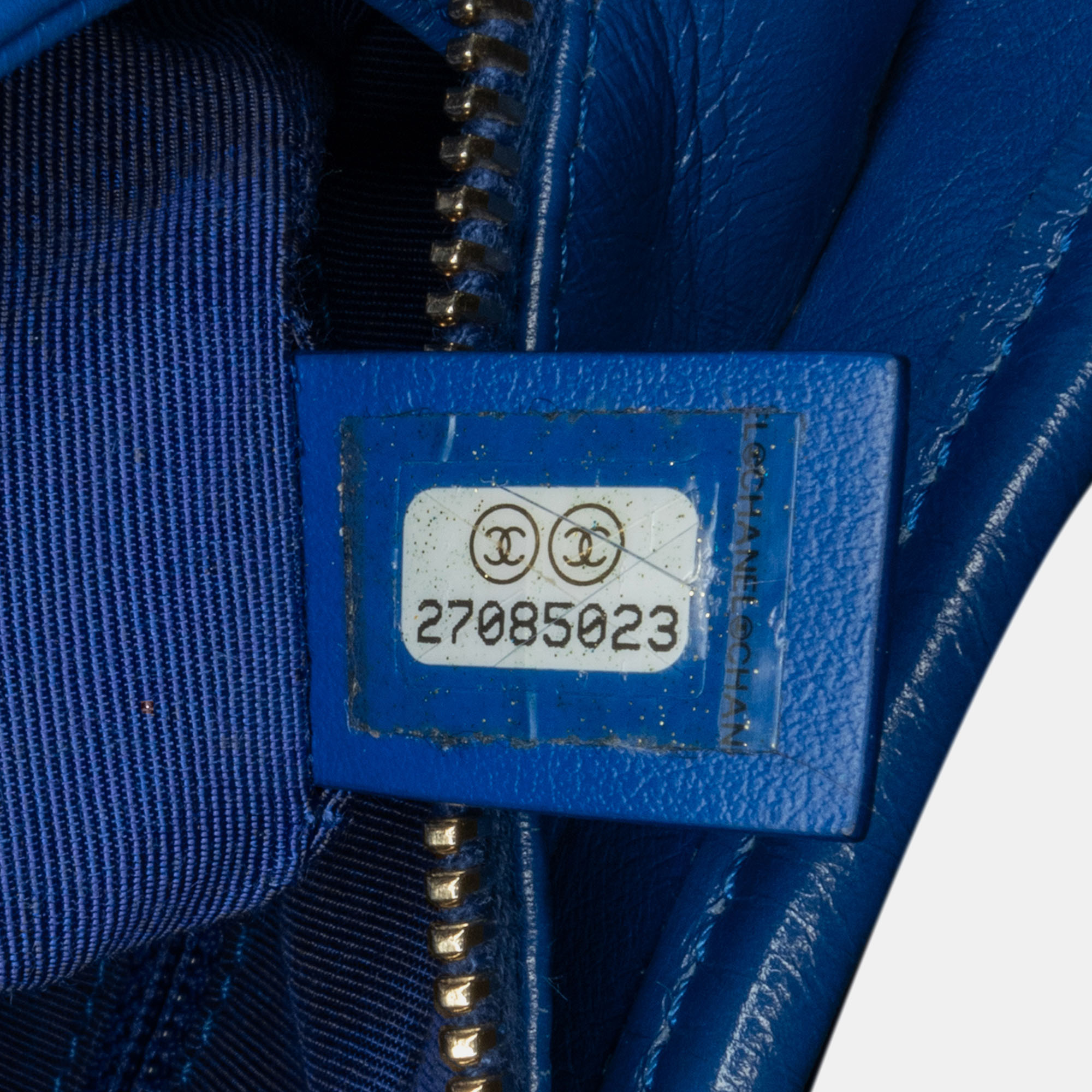 Chanel Blue Small Tweed Gabrielle Crossbody Bag 