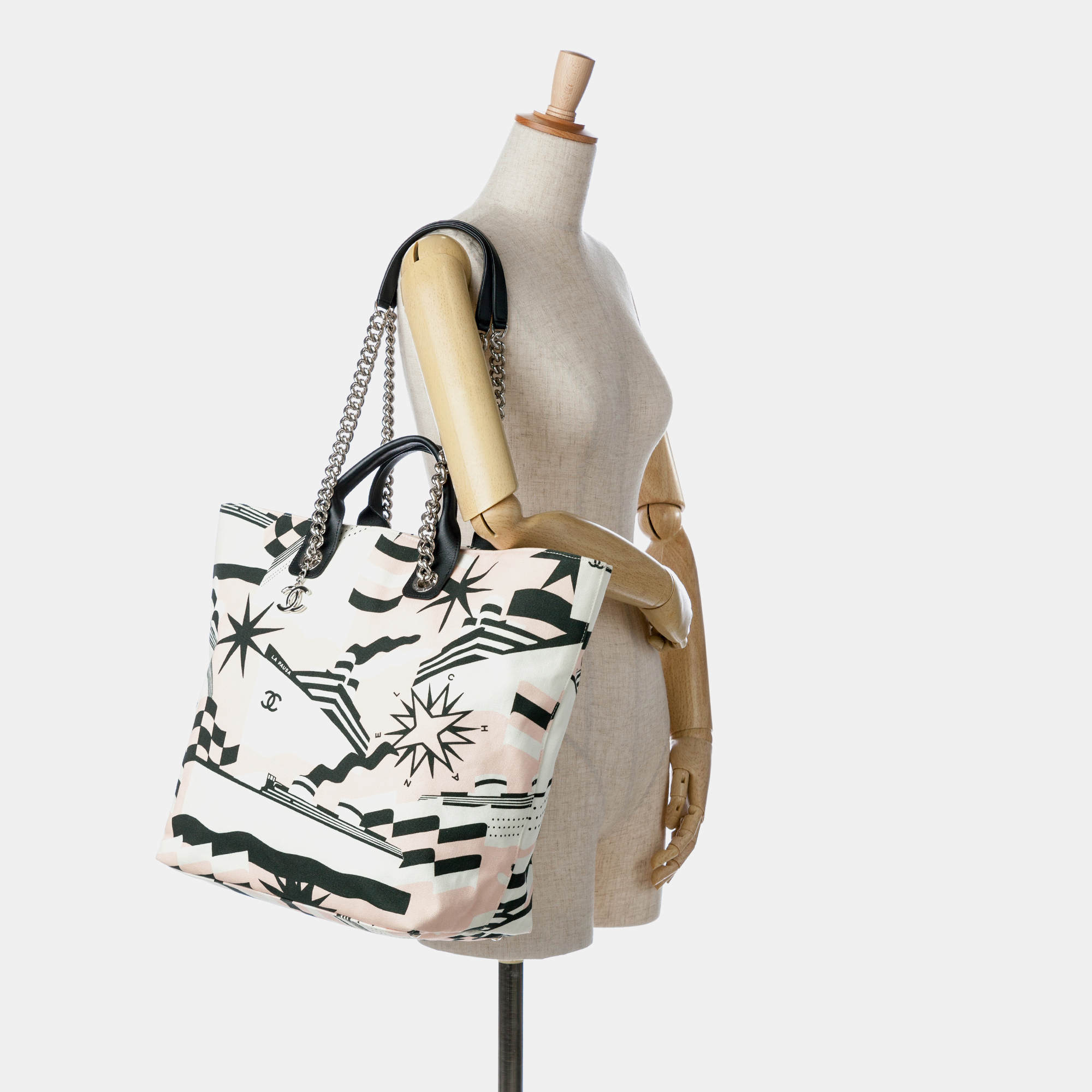 Chanel Multicolor La Pausa Bay Shopping Tote 