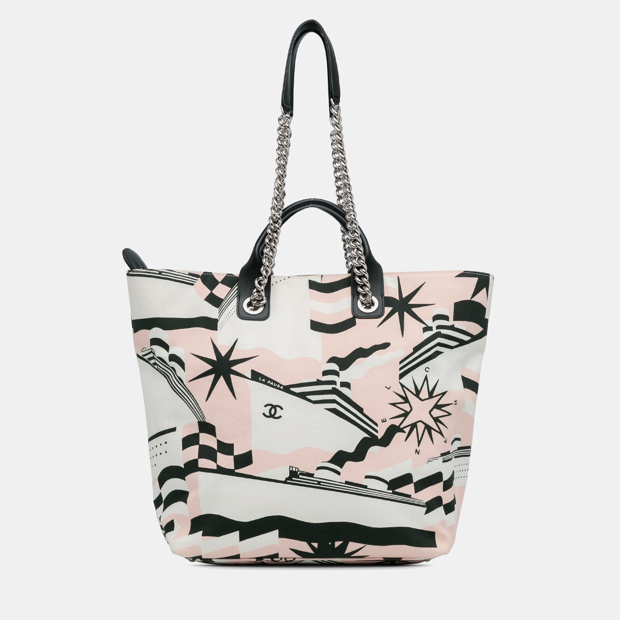 Chanel Multicolor La Pausa Bay Shopping Tote 