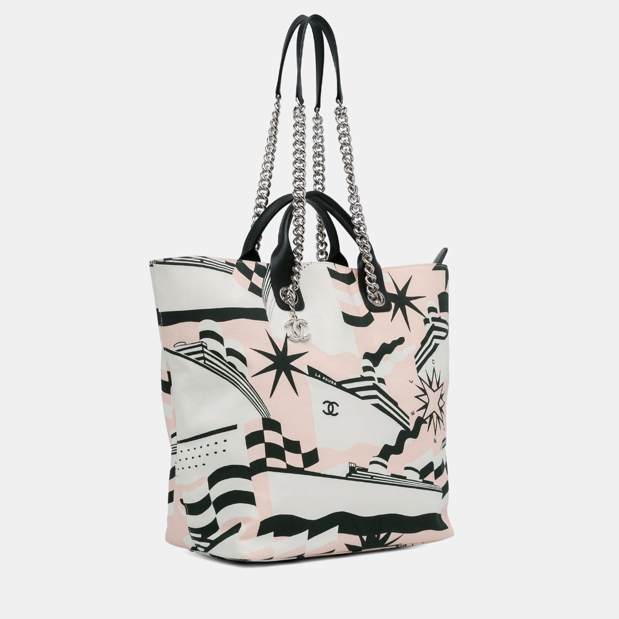 Chanel Multicolor La Pausa Bay Shopping Tote 
