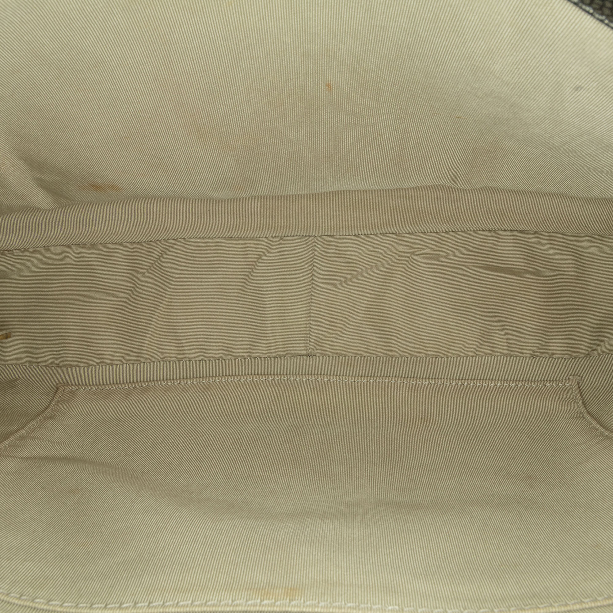 Chanel Grey Metallic Caviar Grand Shopping Tote 