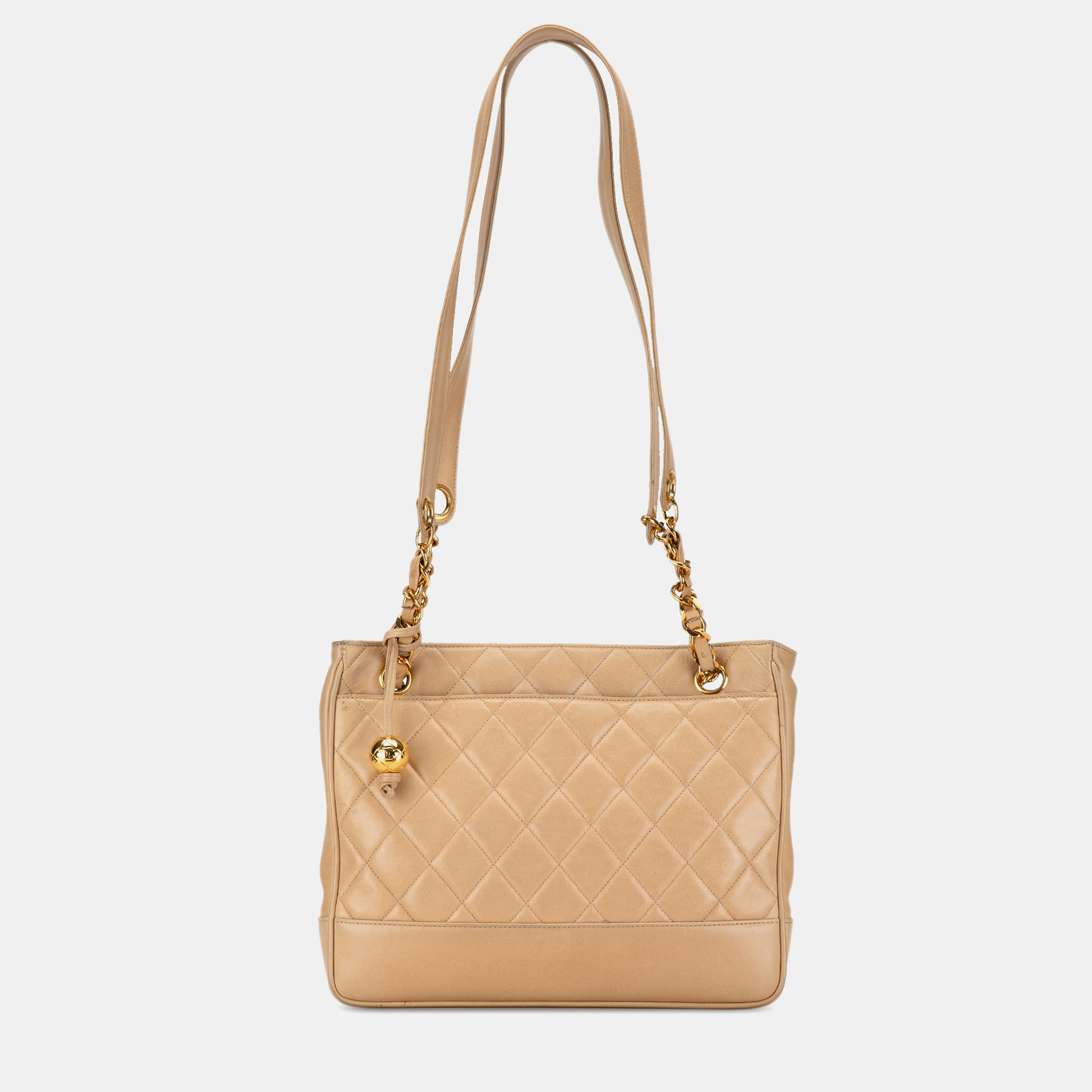 

Chanel Brown Quilted Lambskin Shoulder Bag