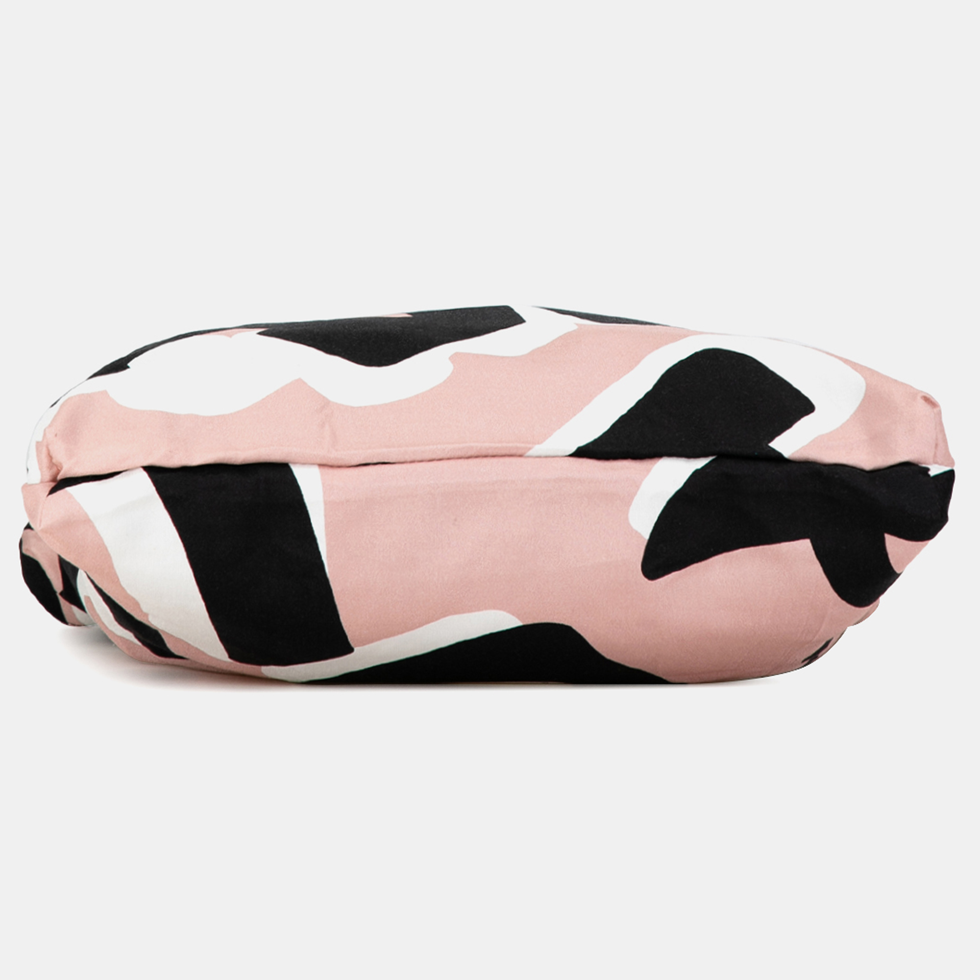 Chanel Black Pink Nylon Graffiti Foldable Shopping Tote in Caviar Flap 