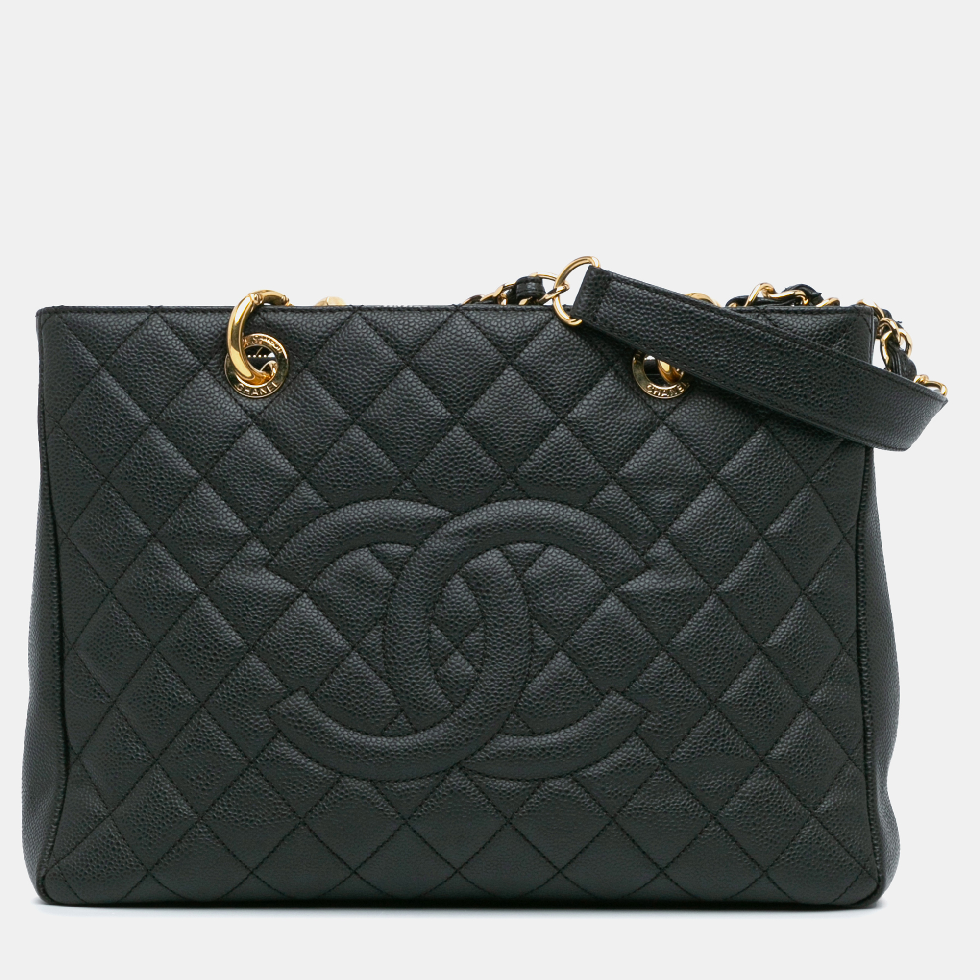 

Chanel Black Caviar Grand Shopping Tote