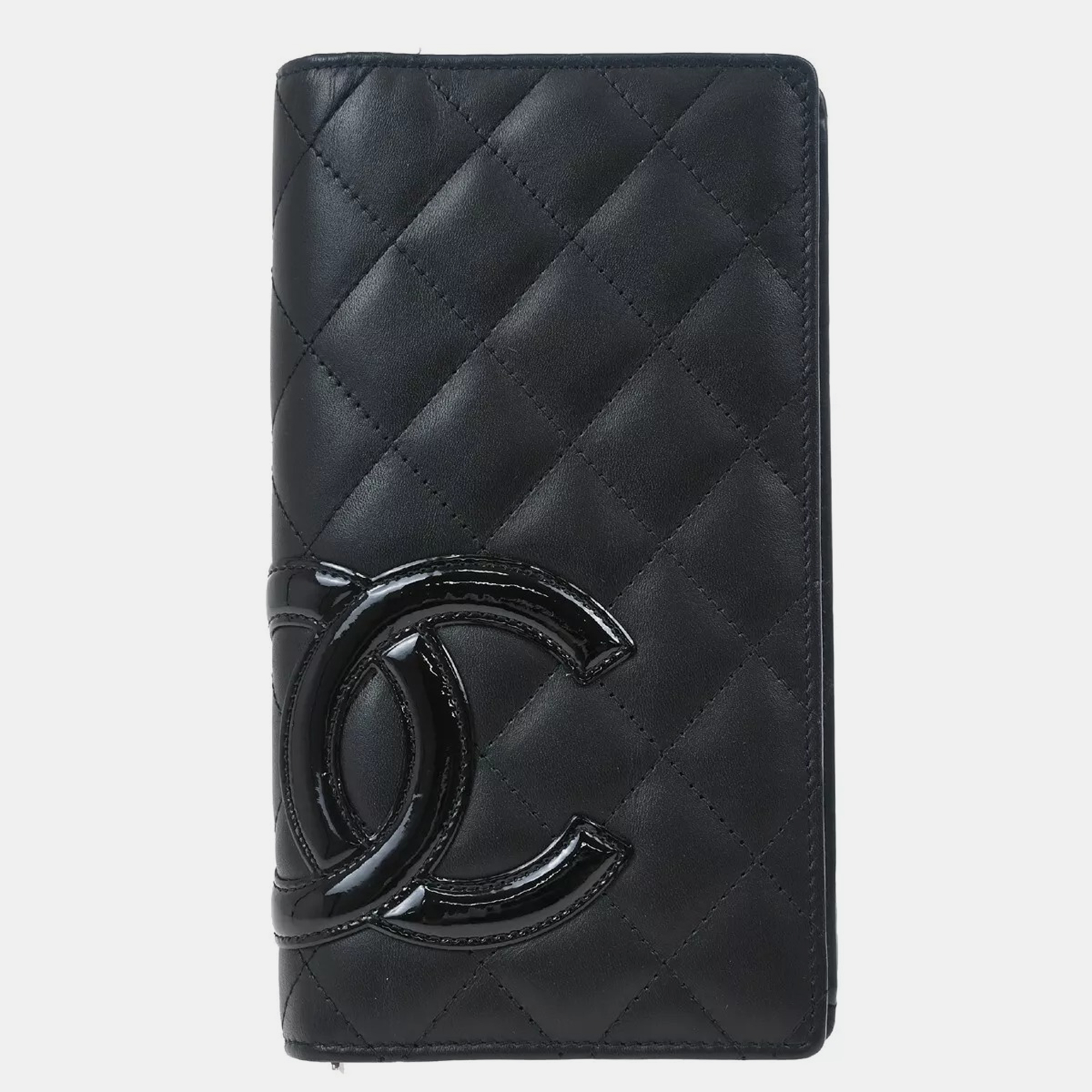 

Chanel Black Calfskin Cambon Ligne Long Wallet