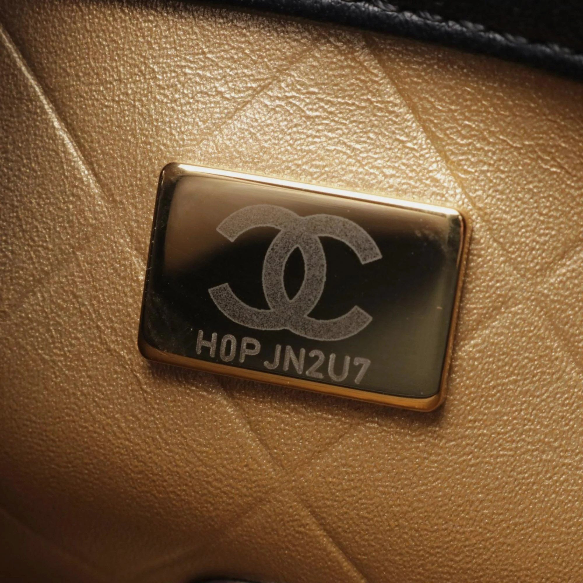 Chanel Black Leather Shoulder Bag 