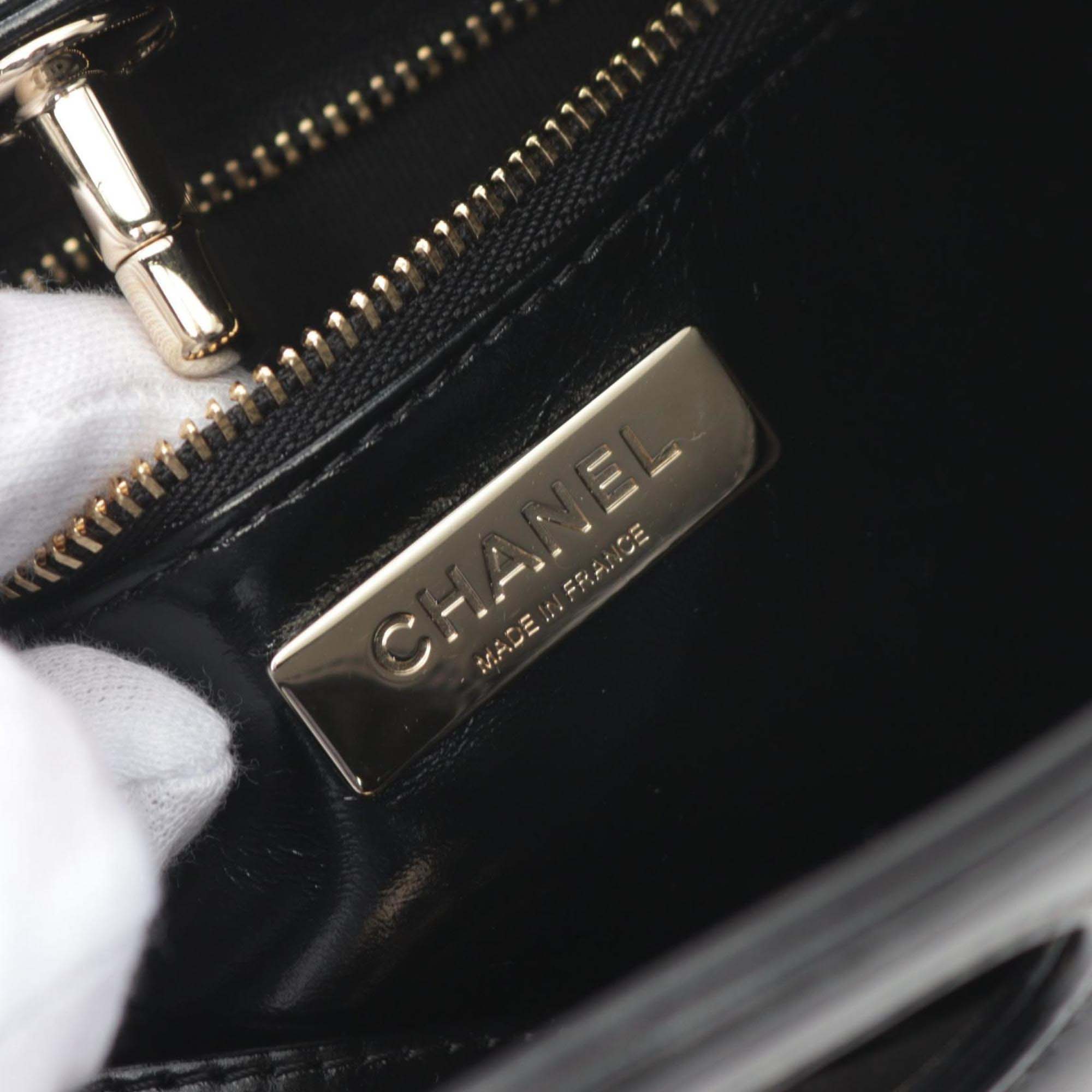 Chanel Black Leather Chanel 31 Shoulder Bag 