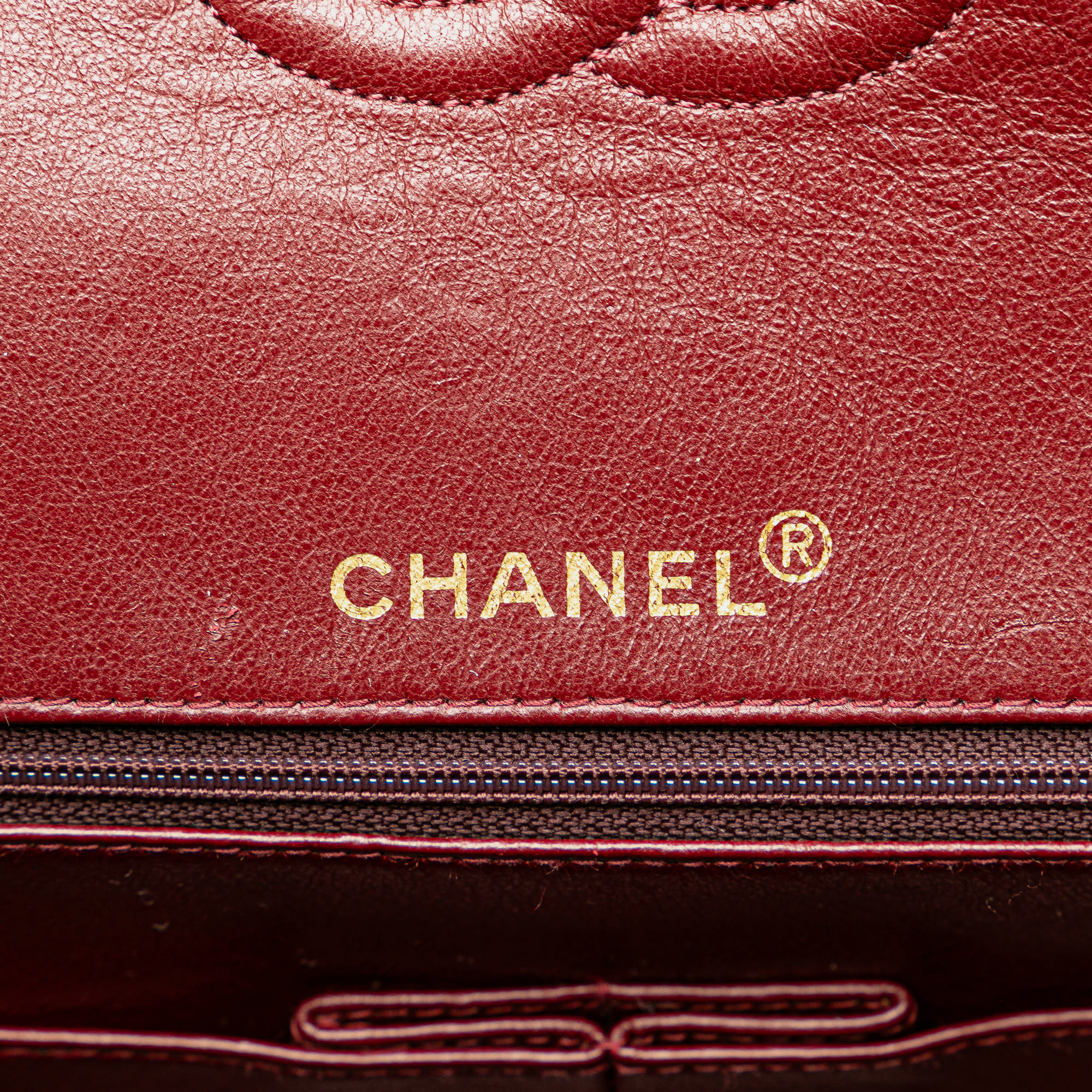 Chanel Black Medium Tall Classic Lambskin Double Flap 
