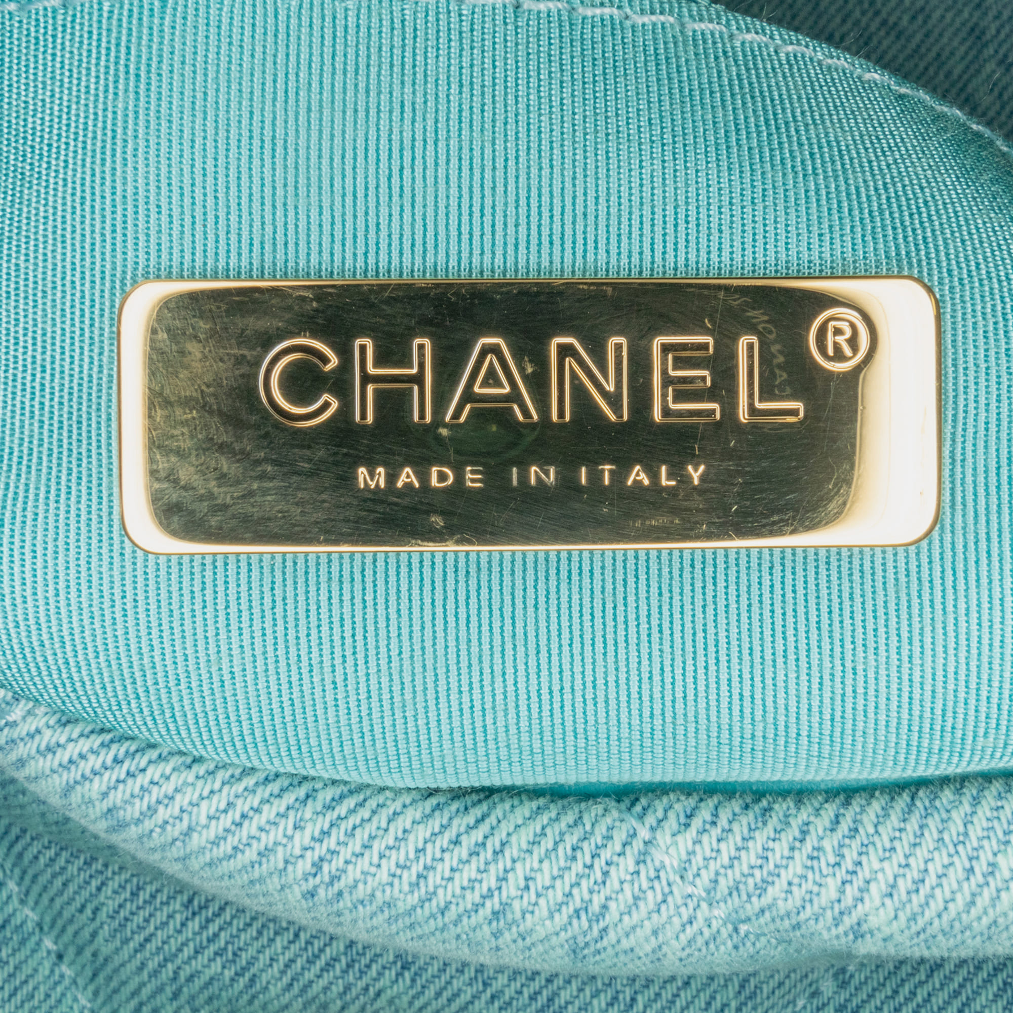 Chanel Blue Medium Denim 19 Flap 