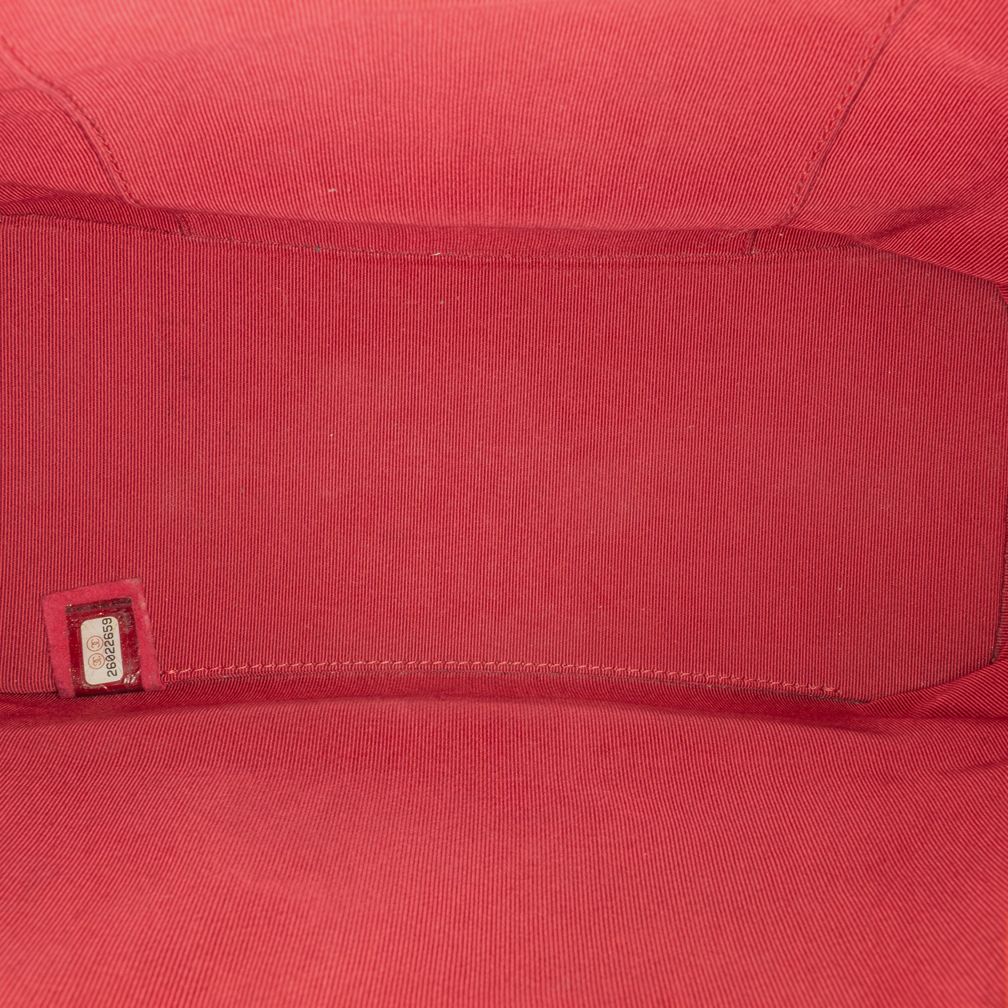 Chanel Red Small Aged Calfskin Gabrielle Backpack 