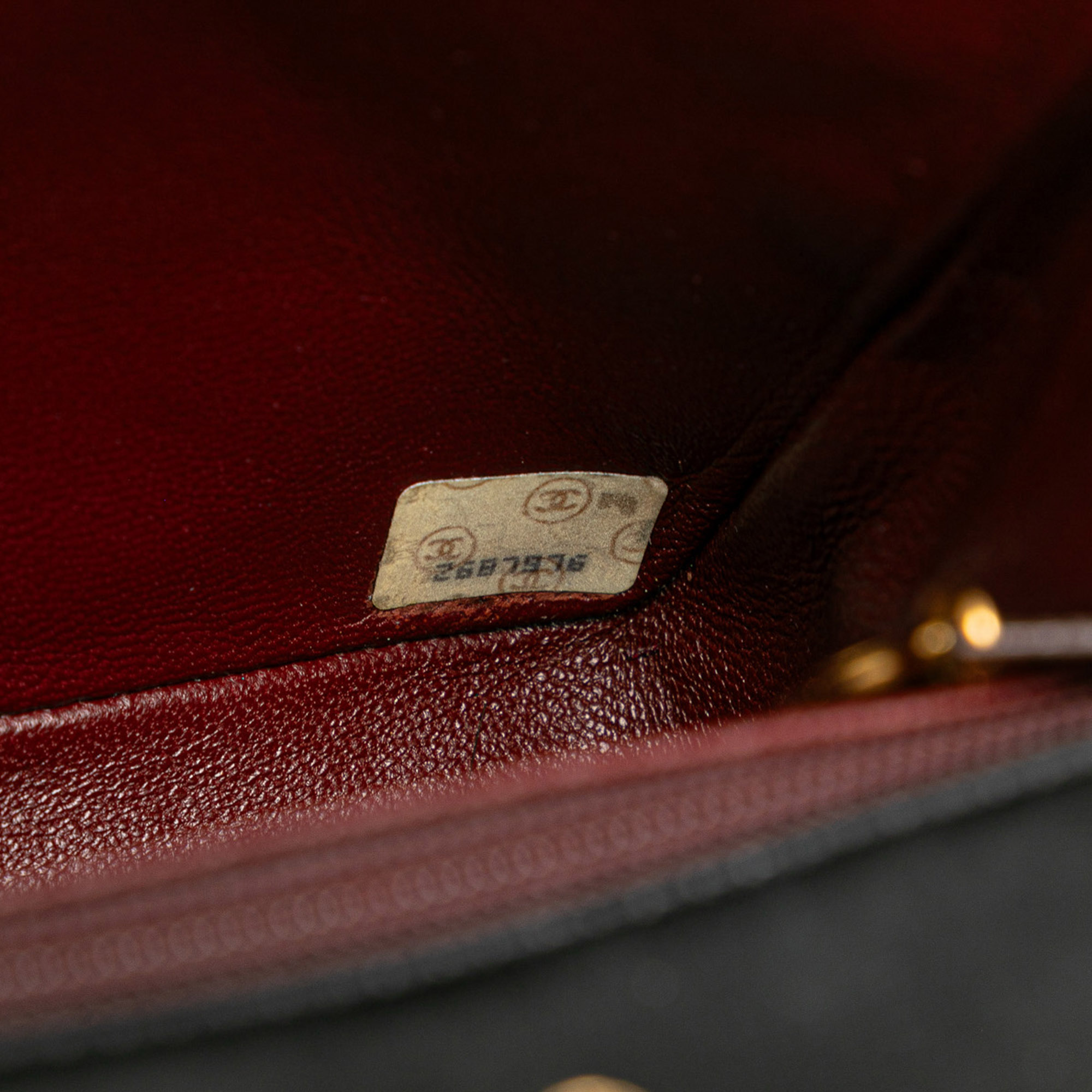 Chanel Black Mini Square Classic Lambskin Flap 