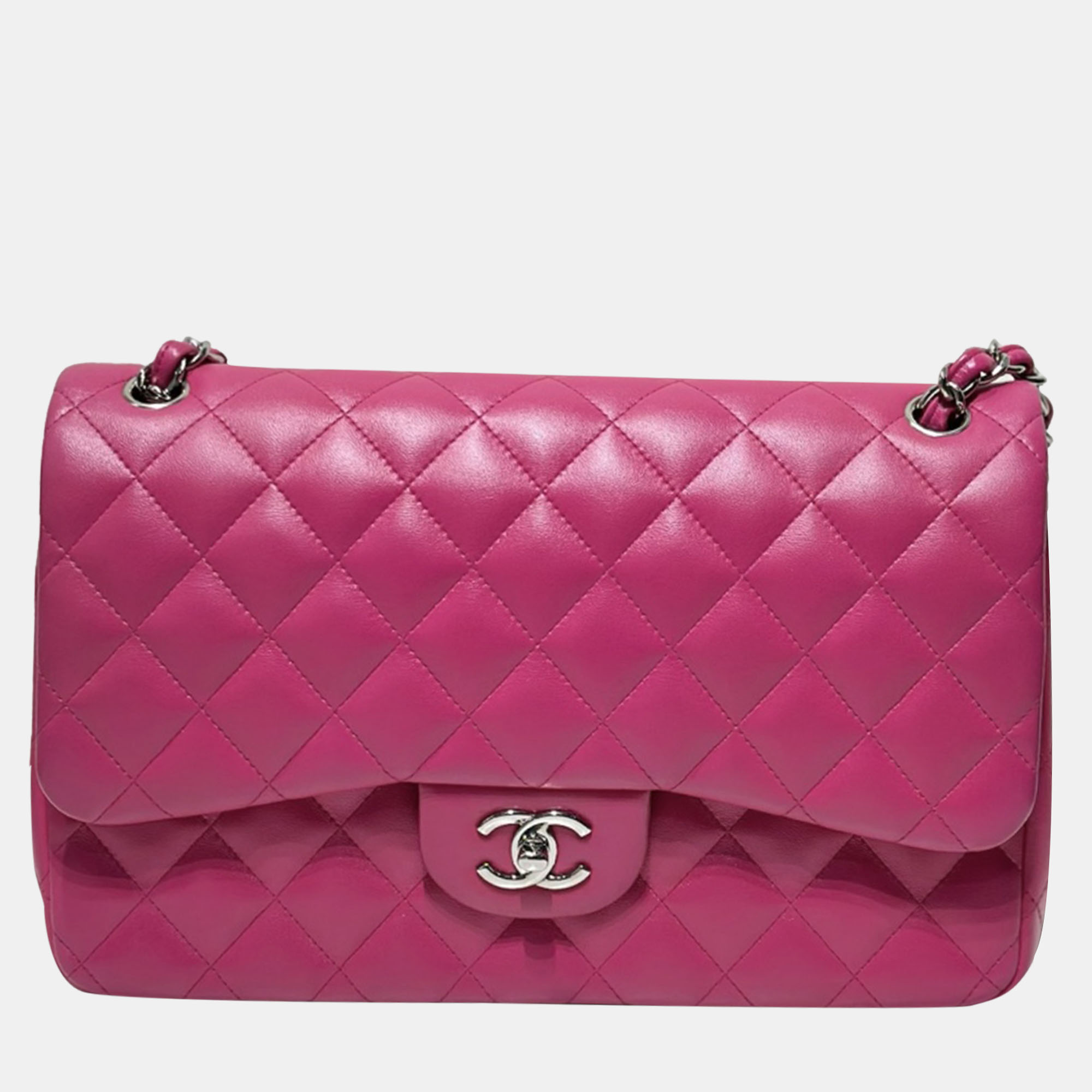 

Chanel Hot pink cf Jumbo bag