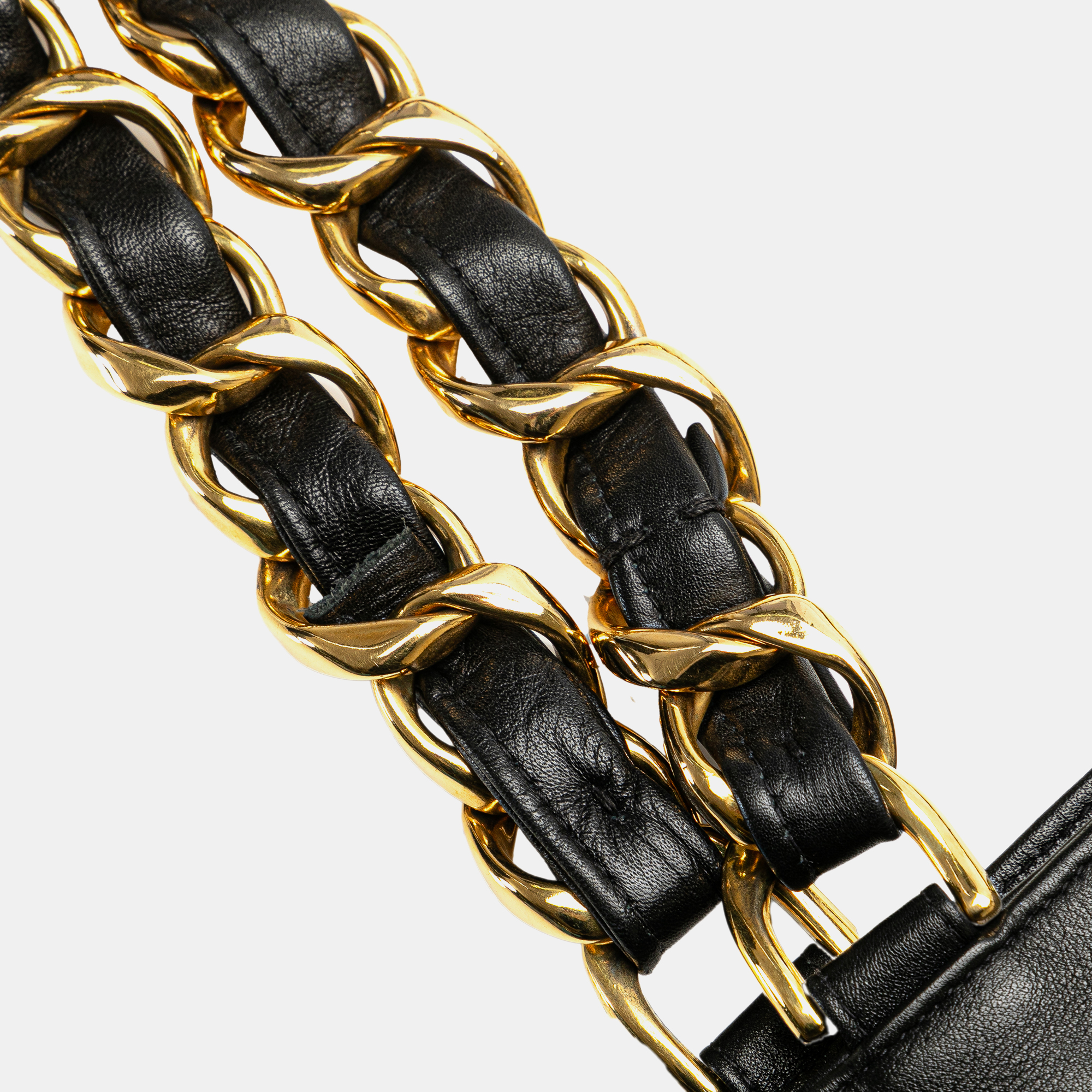 Chanel Black CC Lambskin XL Tote Bag 