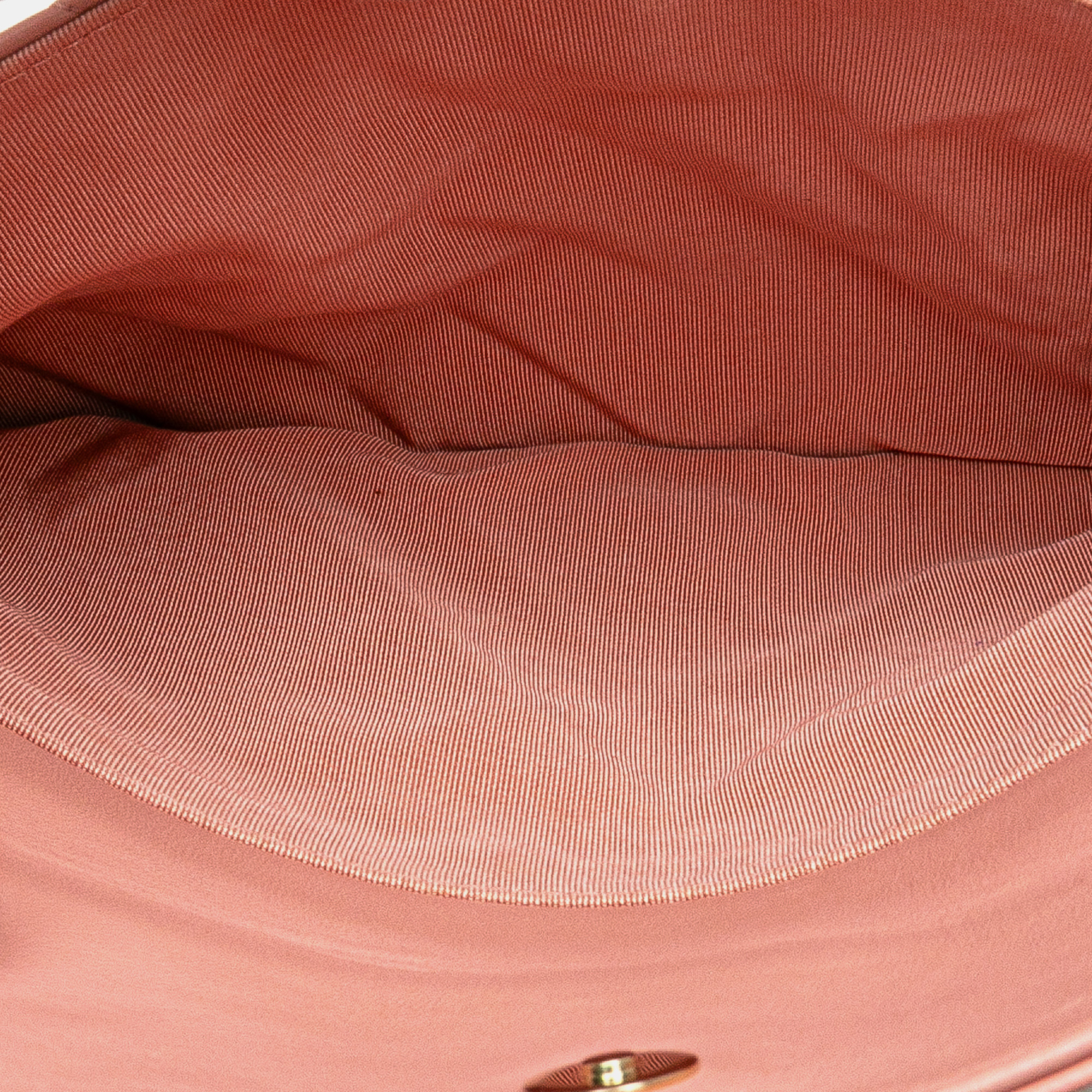 Chanel Pink Medium Quilted Lambskin Flap O Case Clutch 