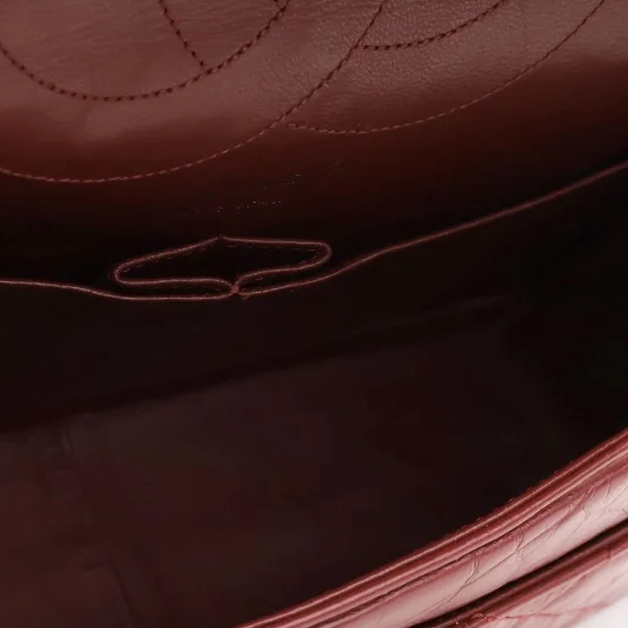 Chanel Red Reissue 2.55 Aged Calfskin Double Flap 227 