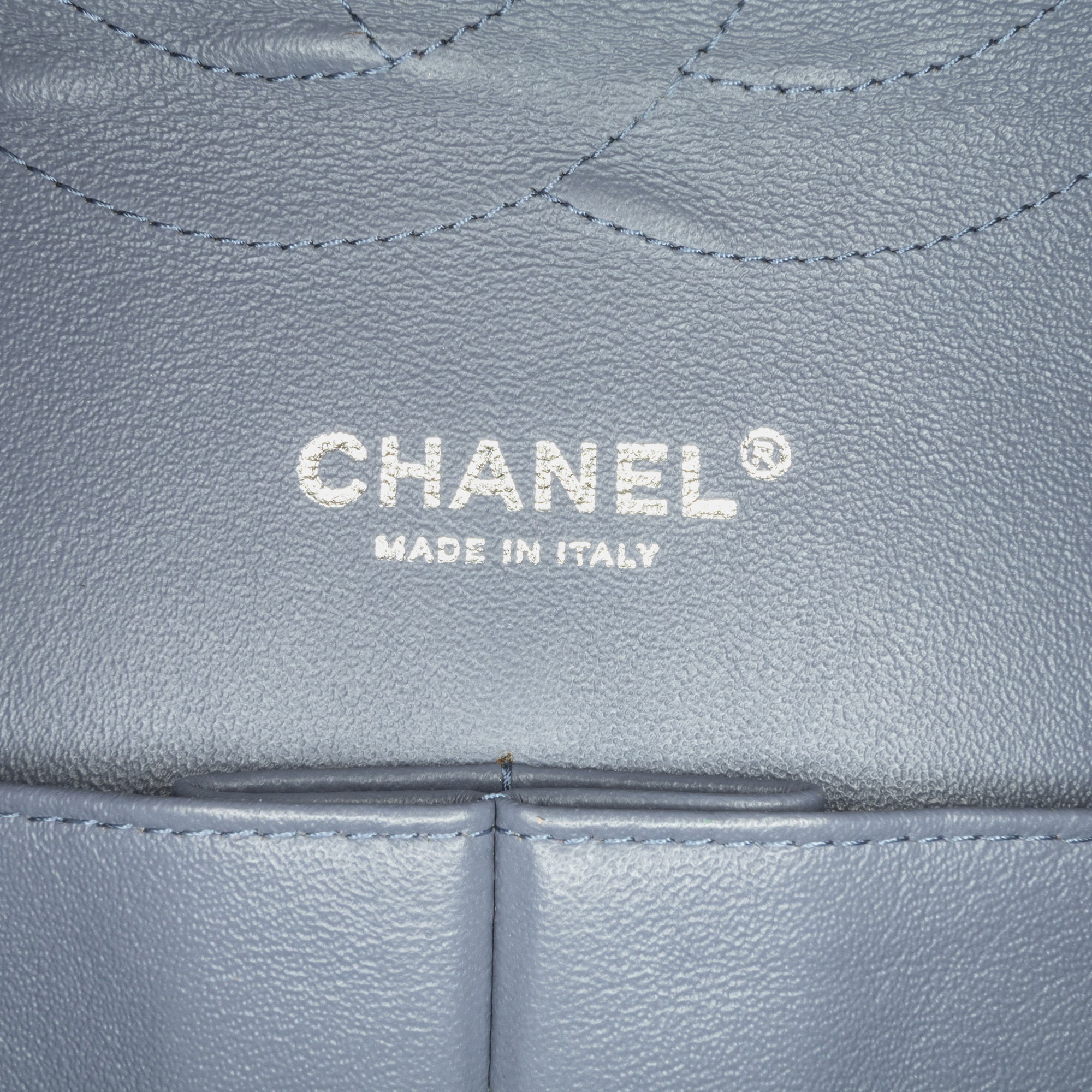 Chanel Purple Jumbo Classic Lambskin Double Flap 