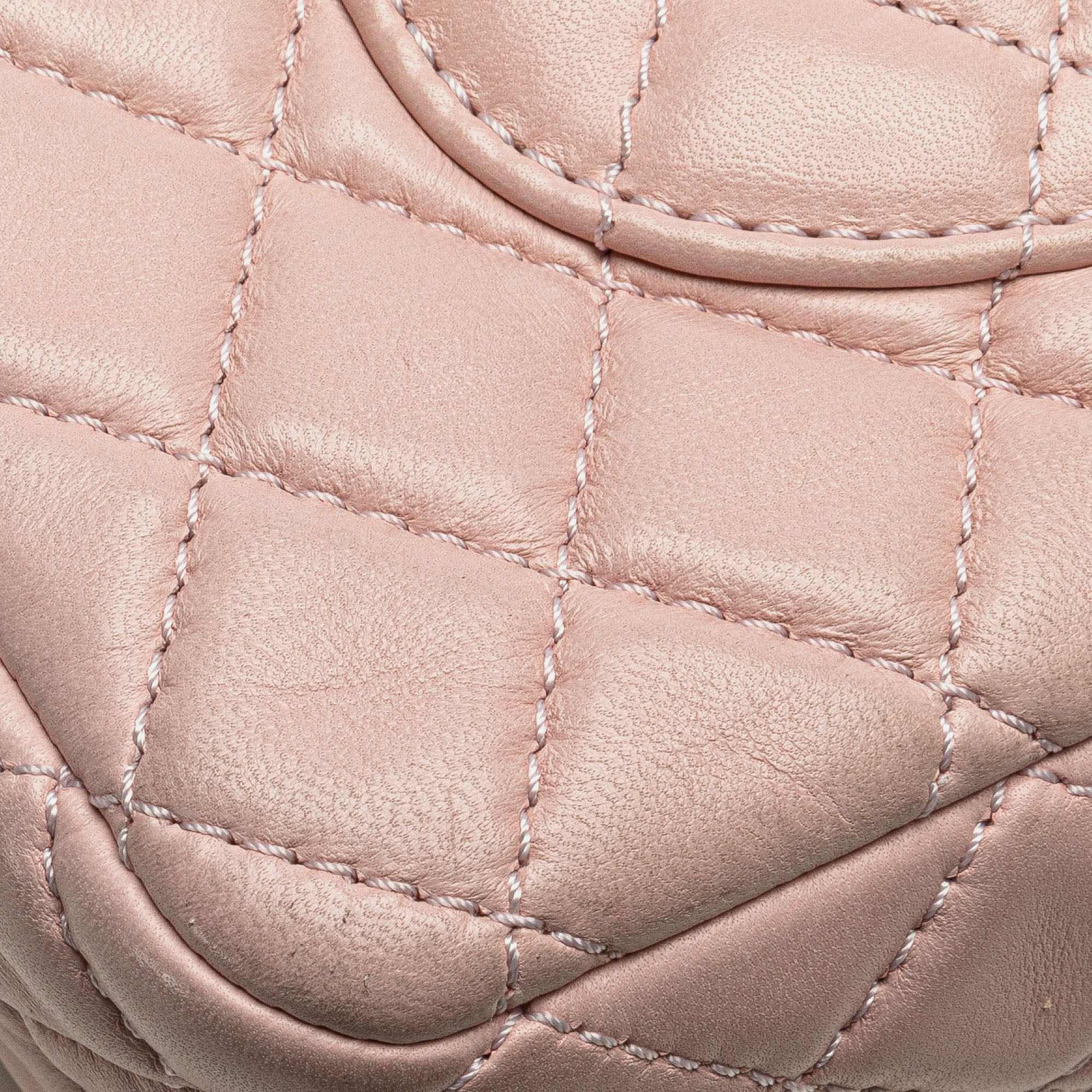 Chanel Pink Medium Classic Lambskin Double Flap 