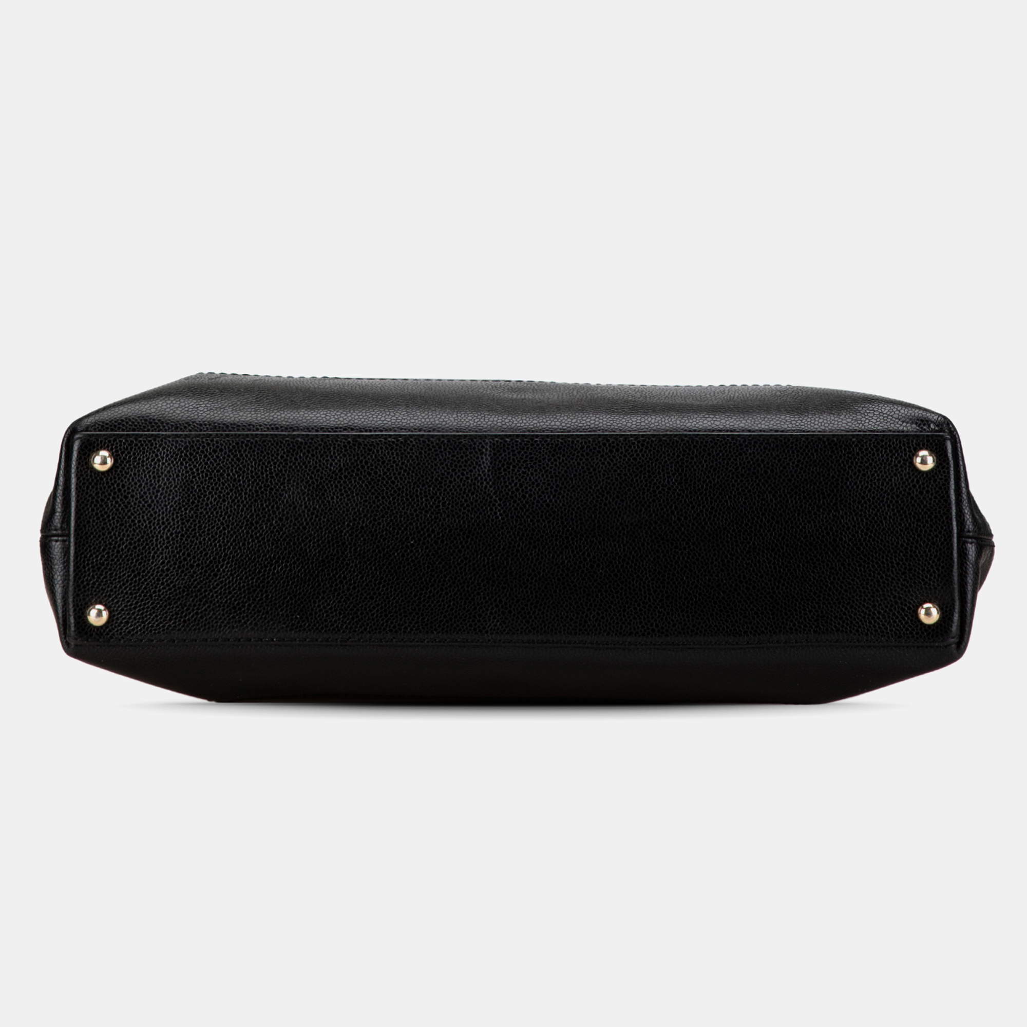 Chanel Black CC Caviar Tote 