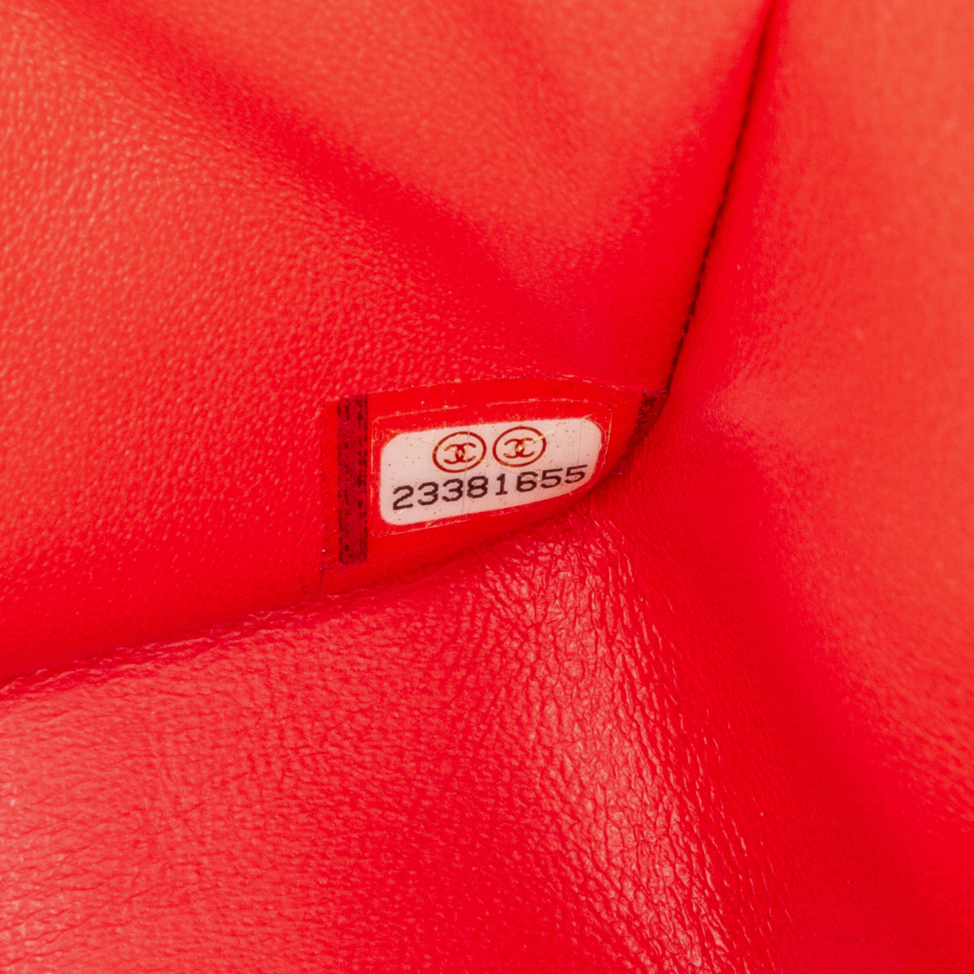 Chanel Red Mini Rectangular Classic Lambskin Single Flap 