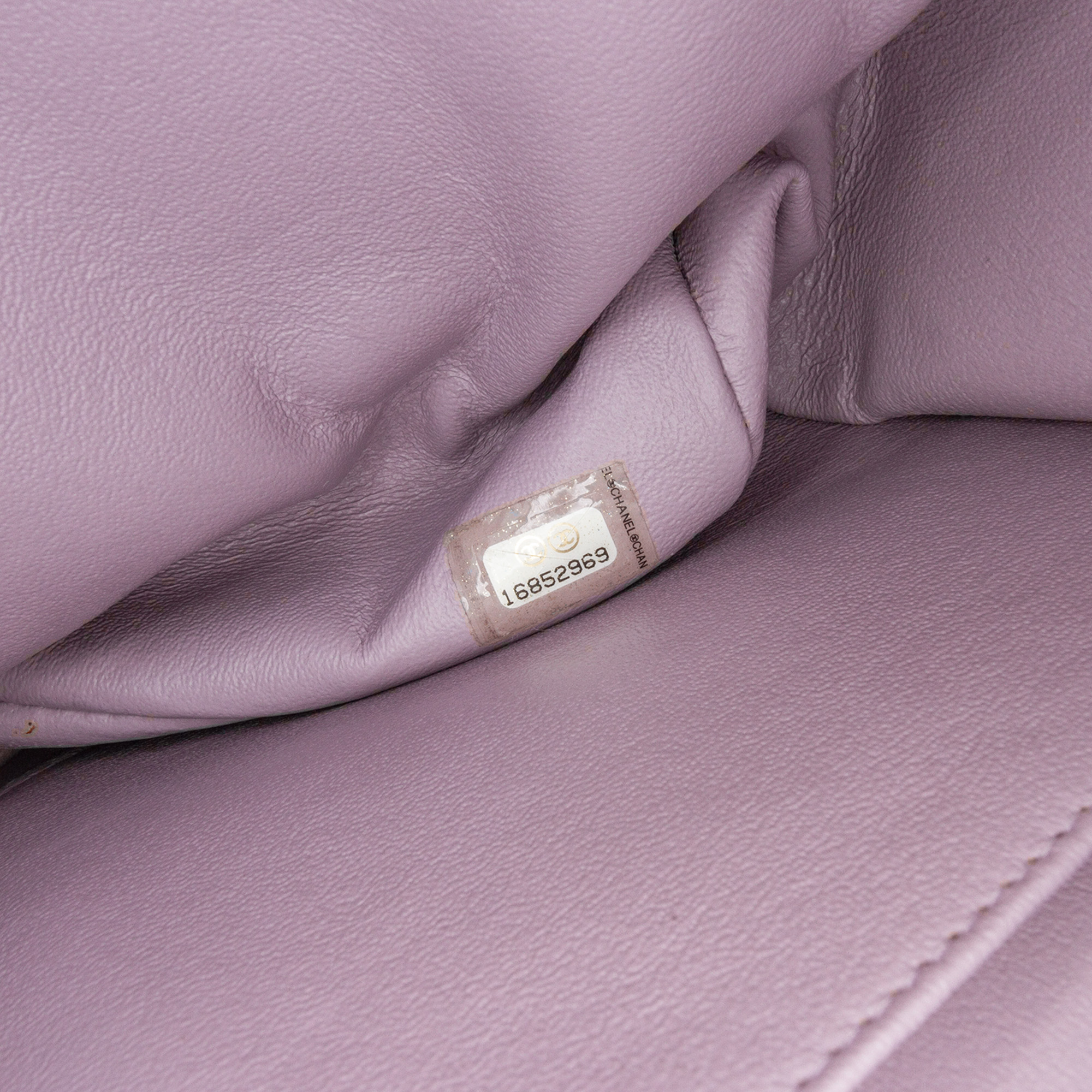 Chanel Purple Jumbo Classic Lambskin Double Flap 