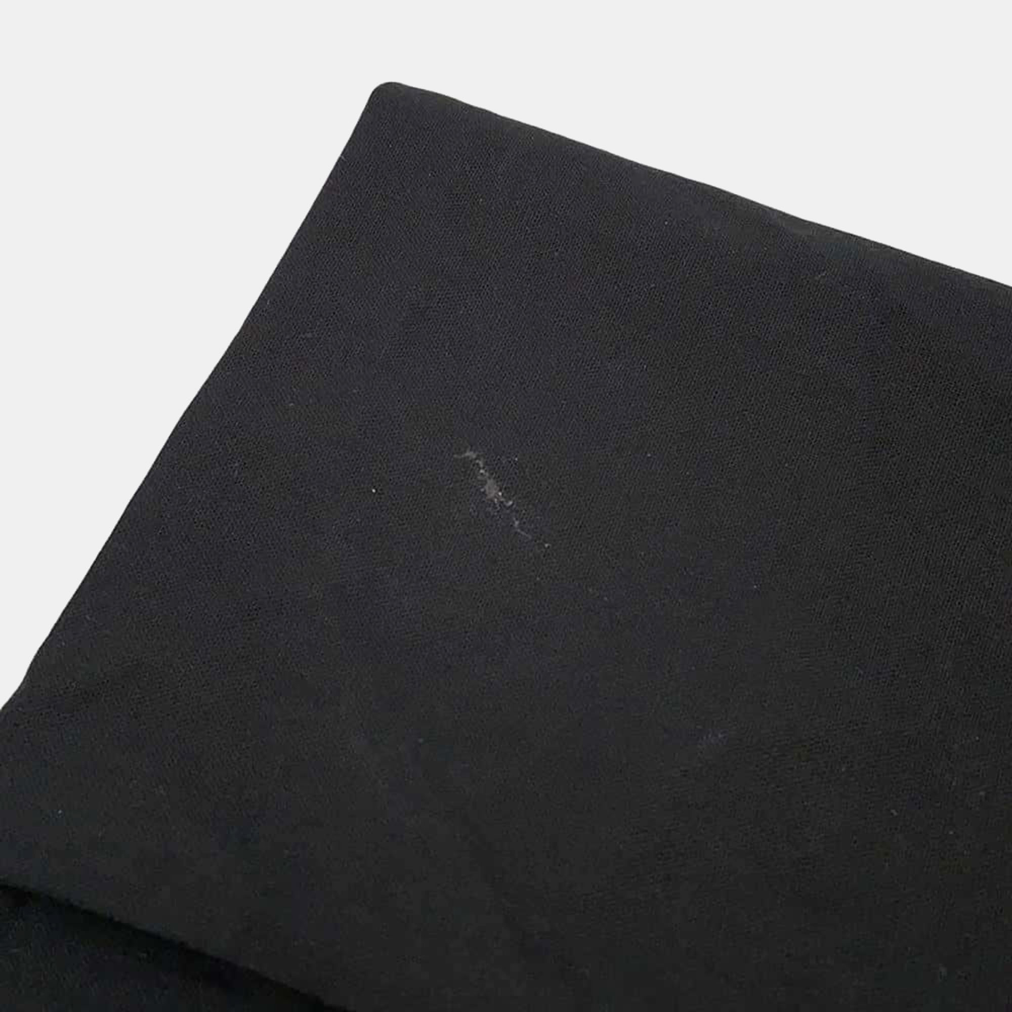 Chanel Navy Canvas Deauville Small Chain Wallet 