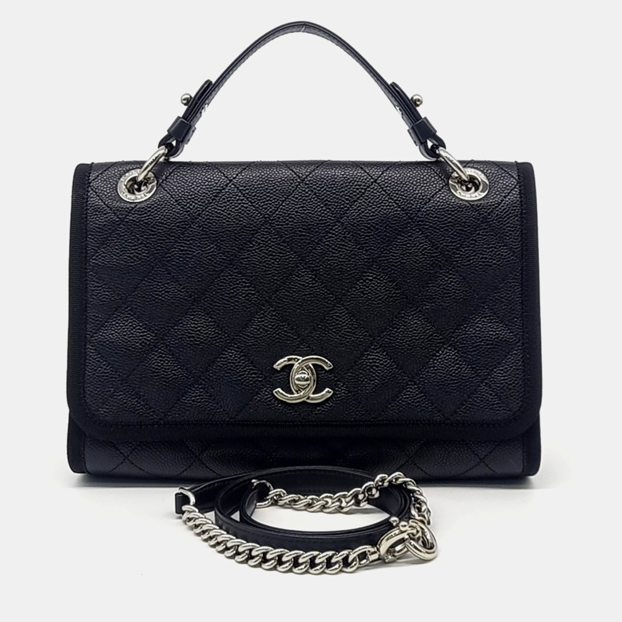 

Chanel Black Leather tote bag