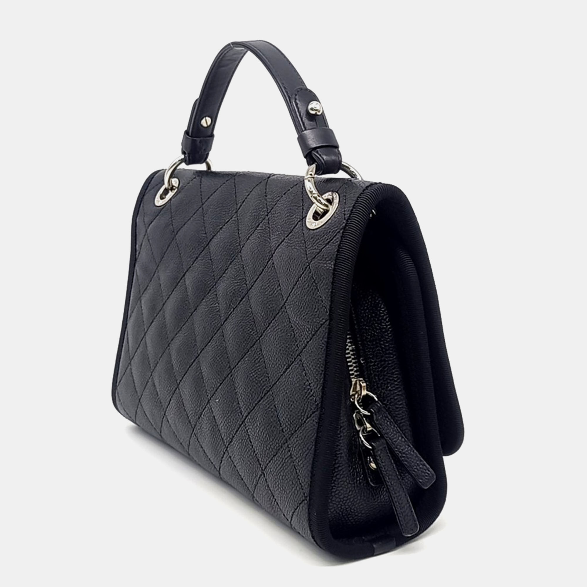 Chanel Black Leather tote bag 