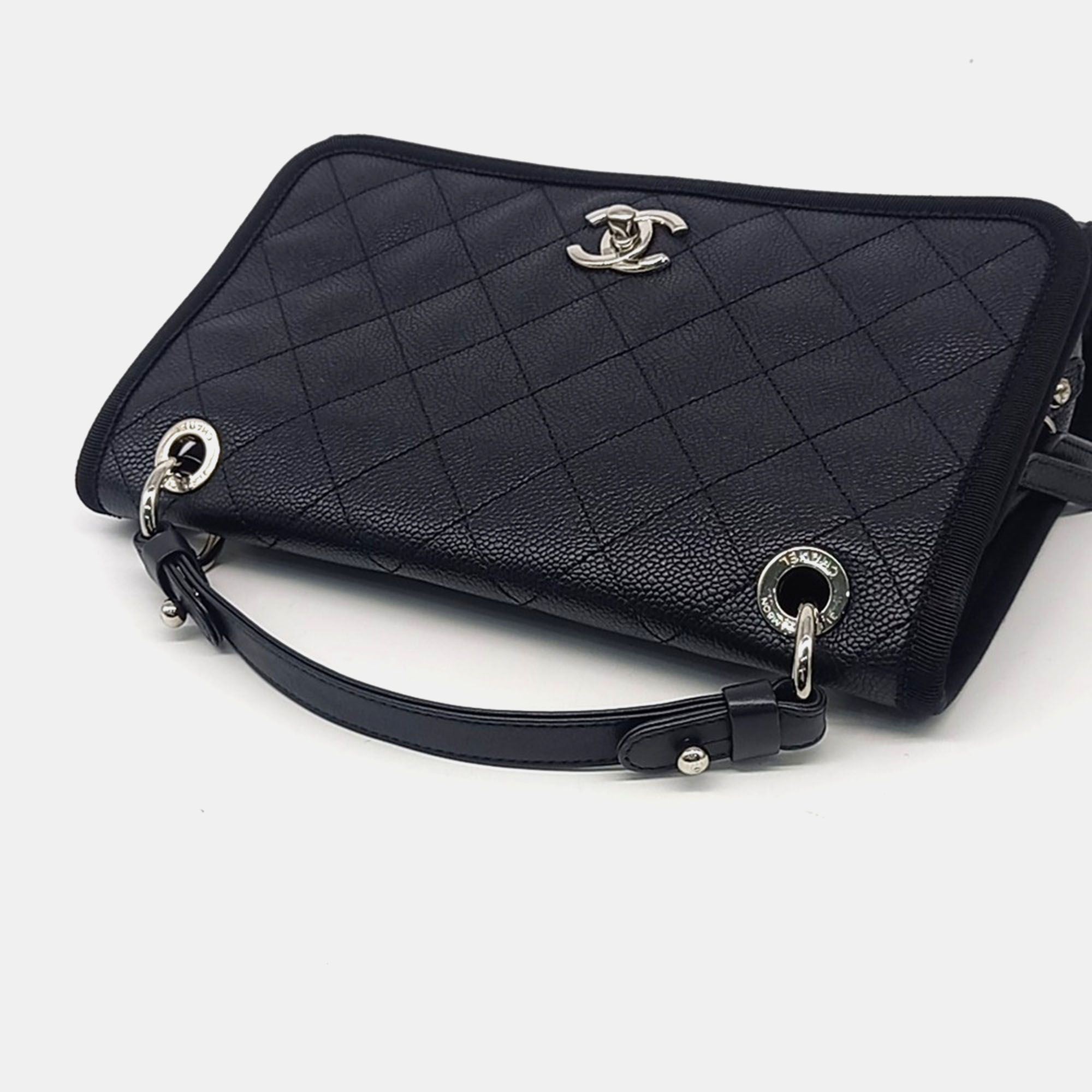 Chanel Black Leather tote bag 