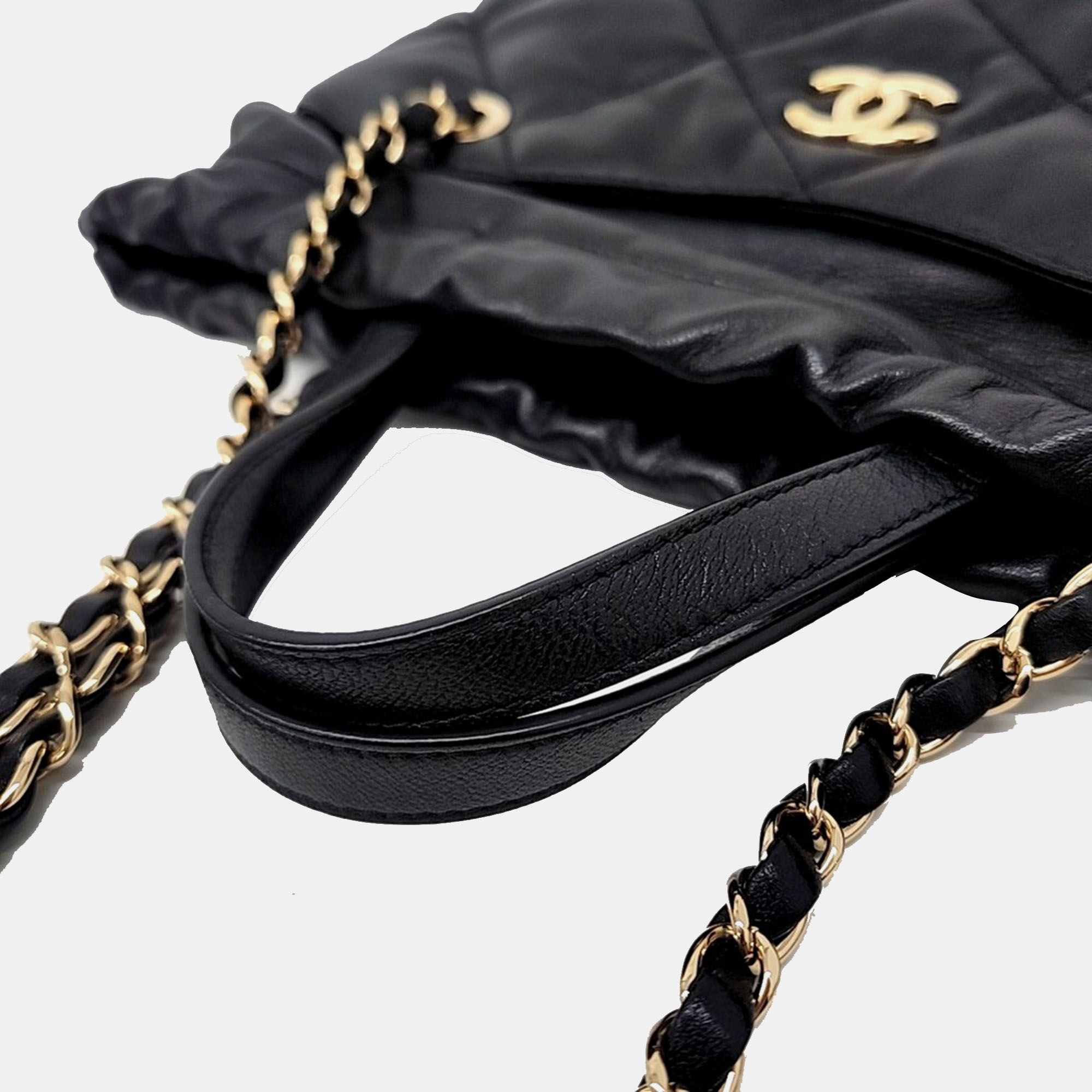 Chanel Black Leather tote bag 