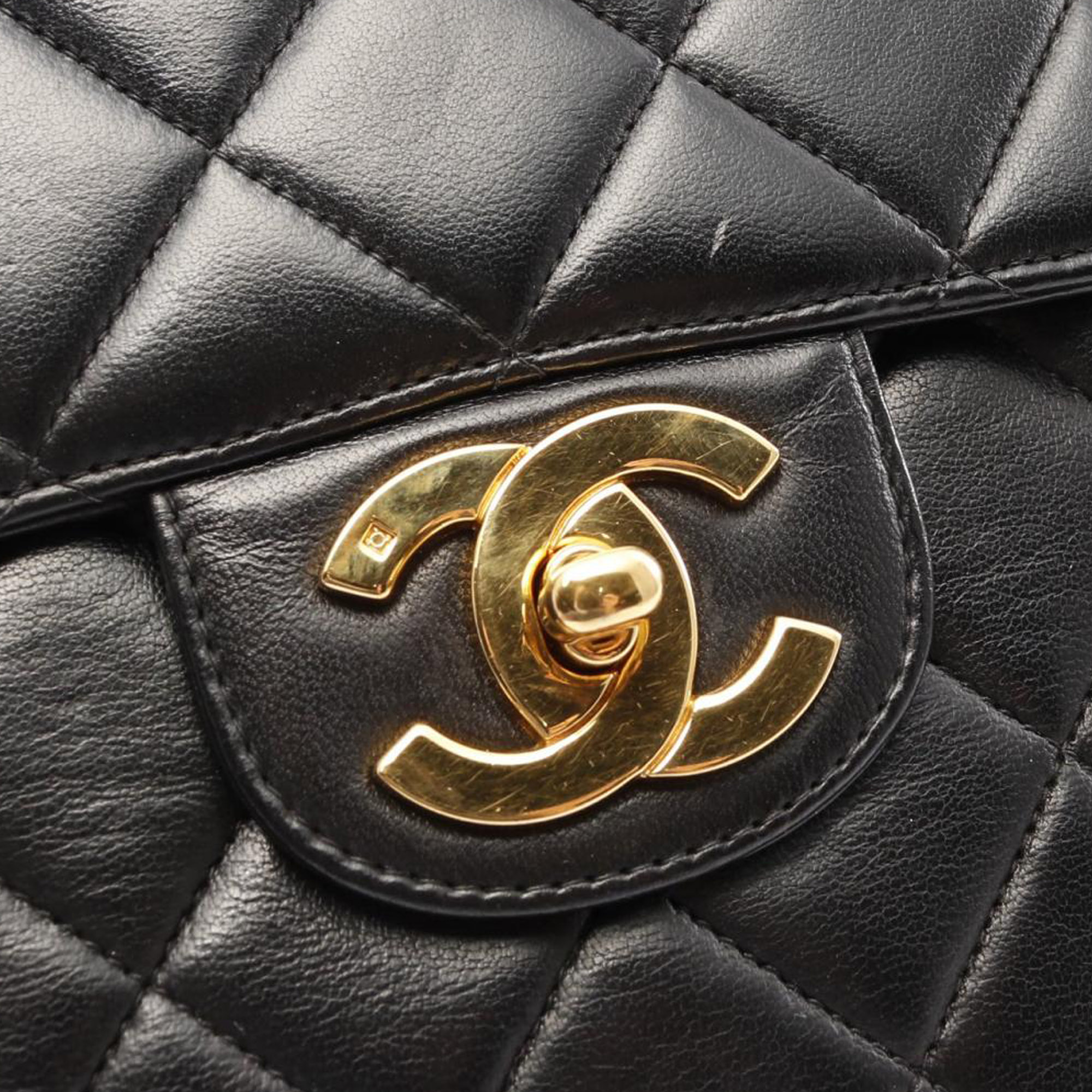 Chanel Black Jumbo Classic Lambskin Single Flap 