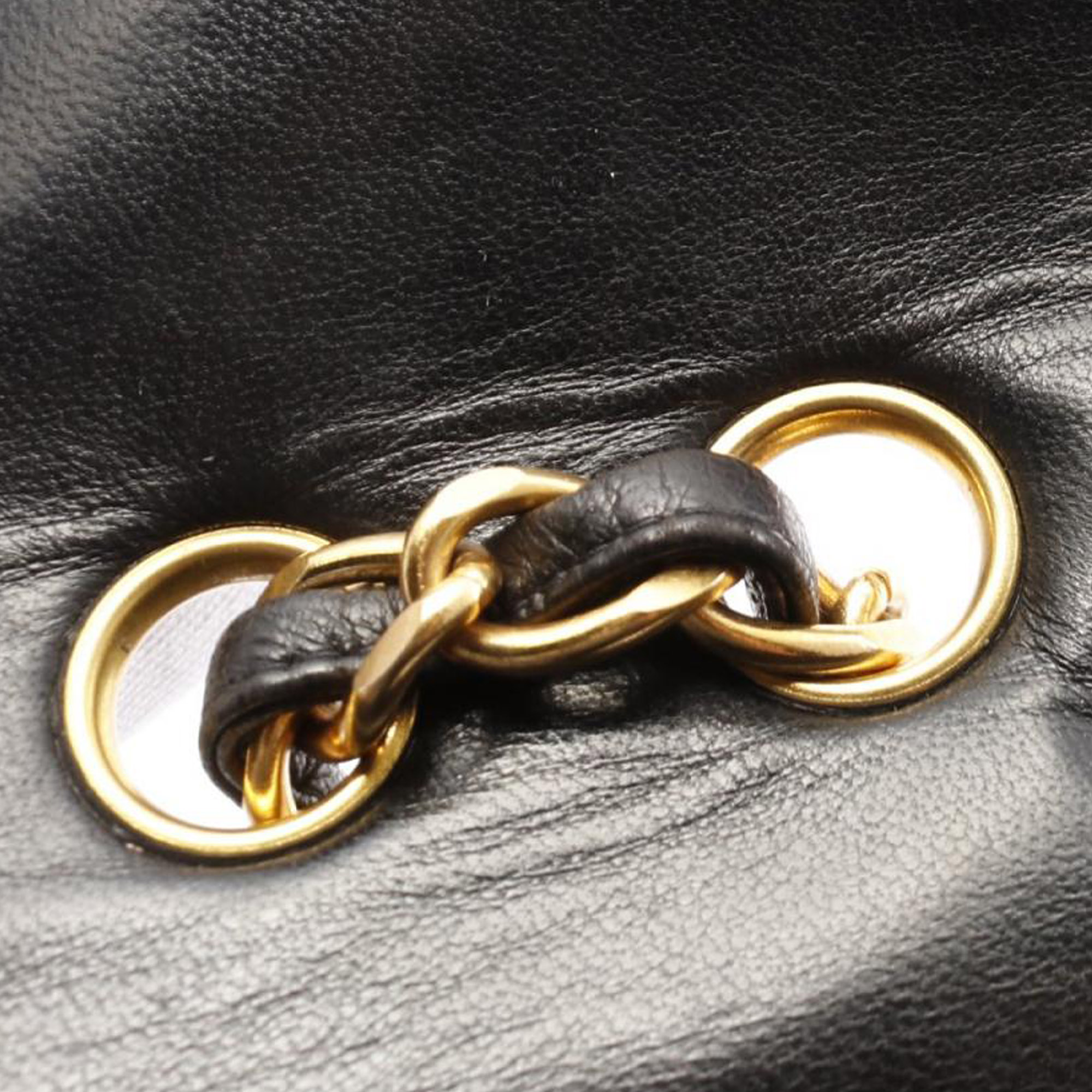 Chanel Black Jumbo Classic Lambskin Single Flap 