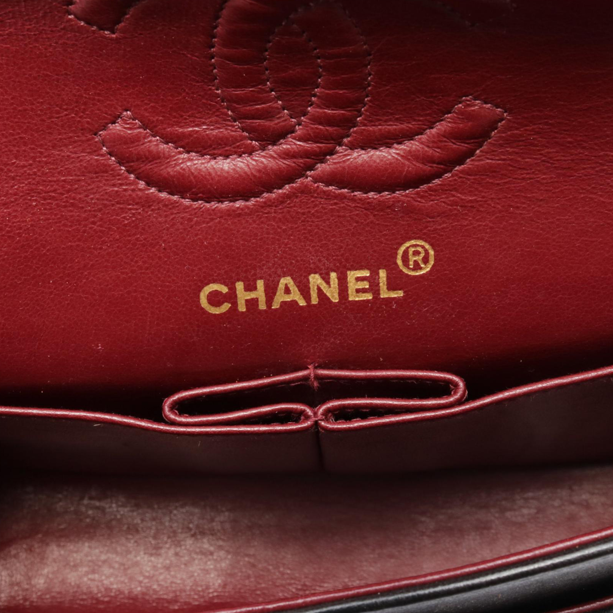 Chanel Black Small Classic Lambskin Double Flap 