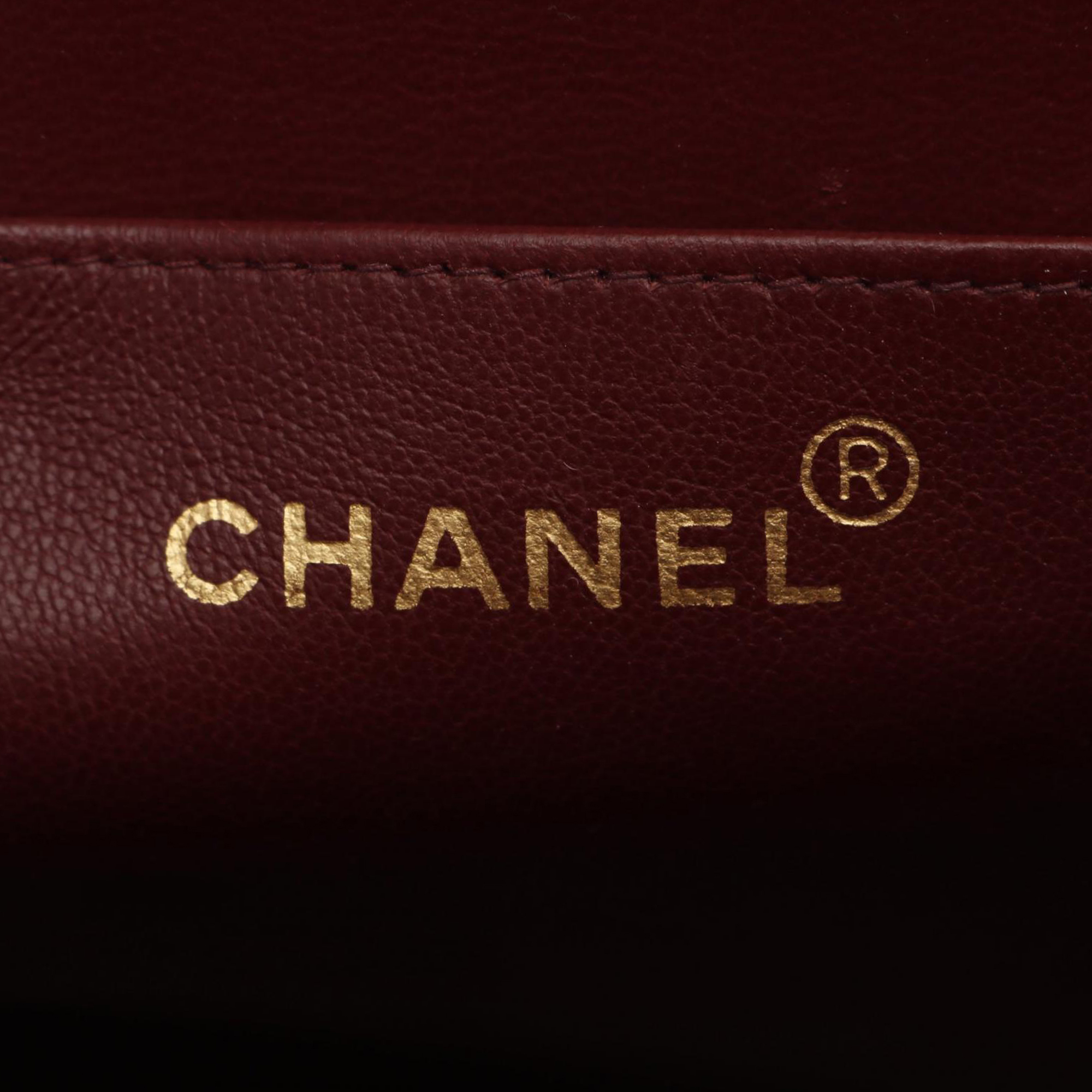 Chanel Black Maxi XL Classic Lambskin Single Flap 