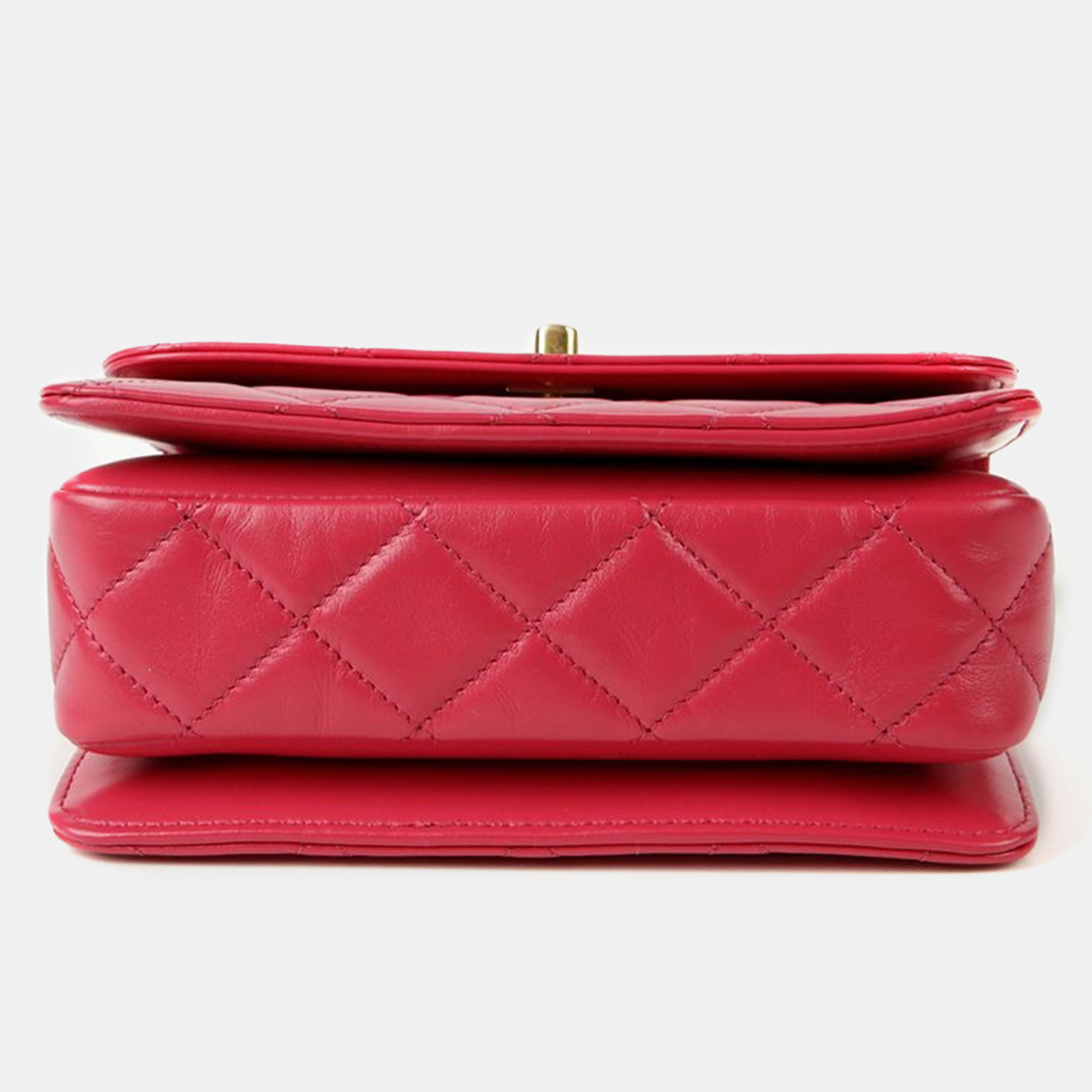 Chanel Top Handle Mini Flap Bag 