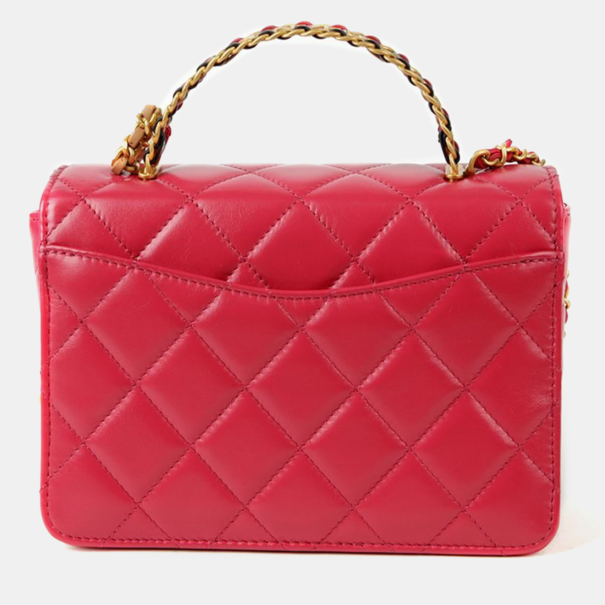 Chanel Top Handle Mini Flap Bag 