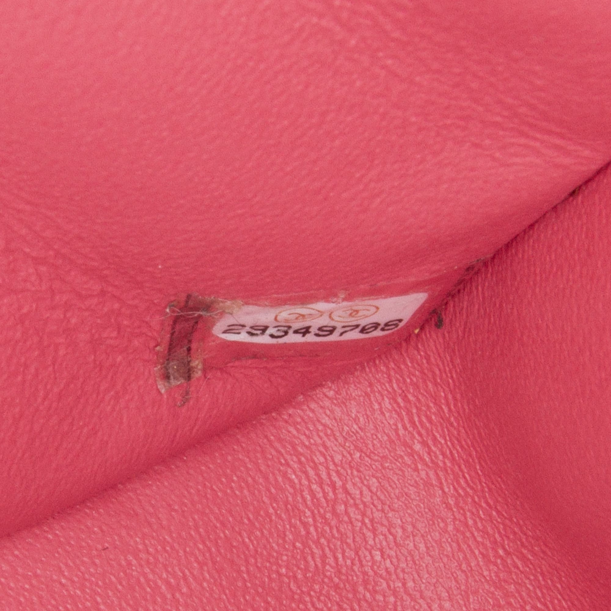 Chanel Pink Mini Square Classic Lambskin Single Flap 