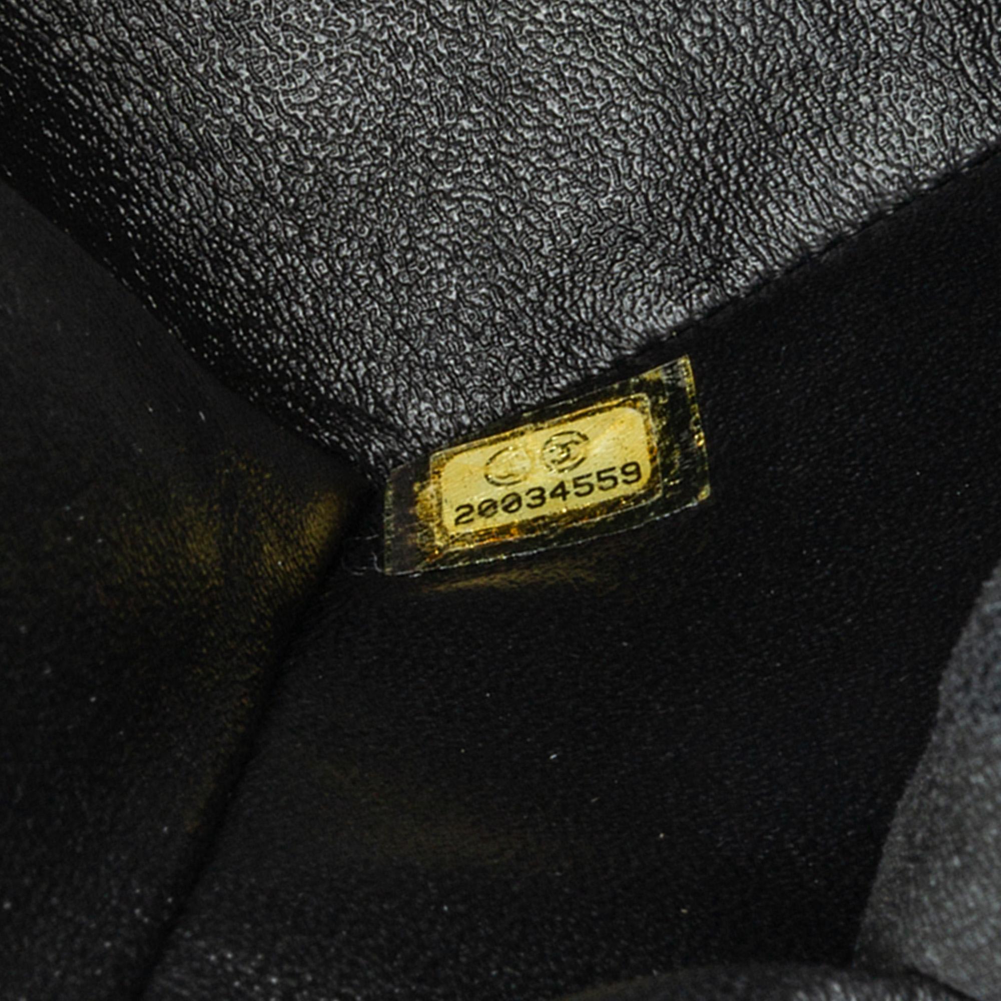 Chanel Black Jumbo Classic Lambskin Double Flap 