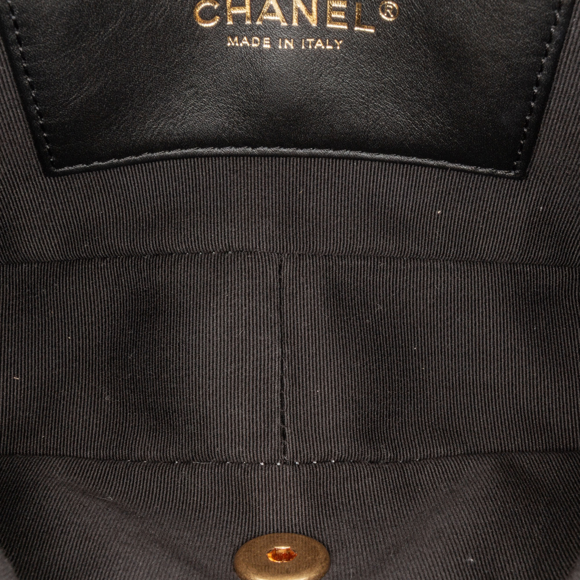Chanel White Mini Quilted Lambskin Messenger Flap 