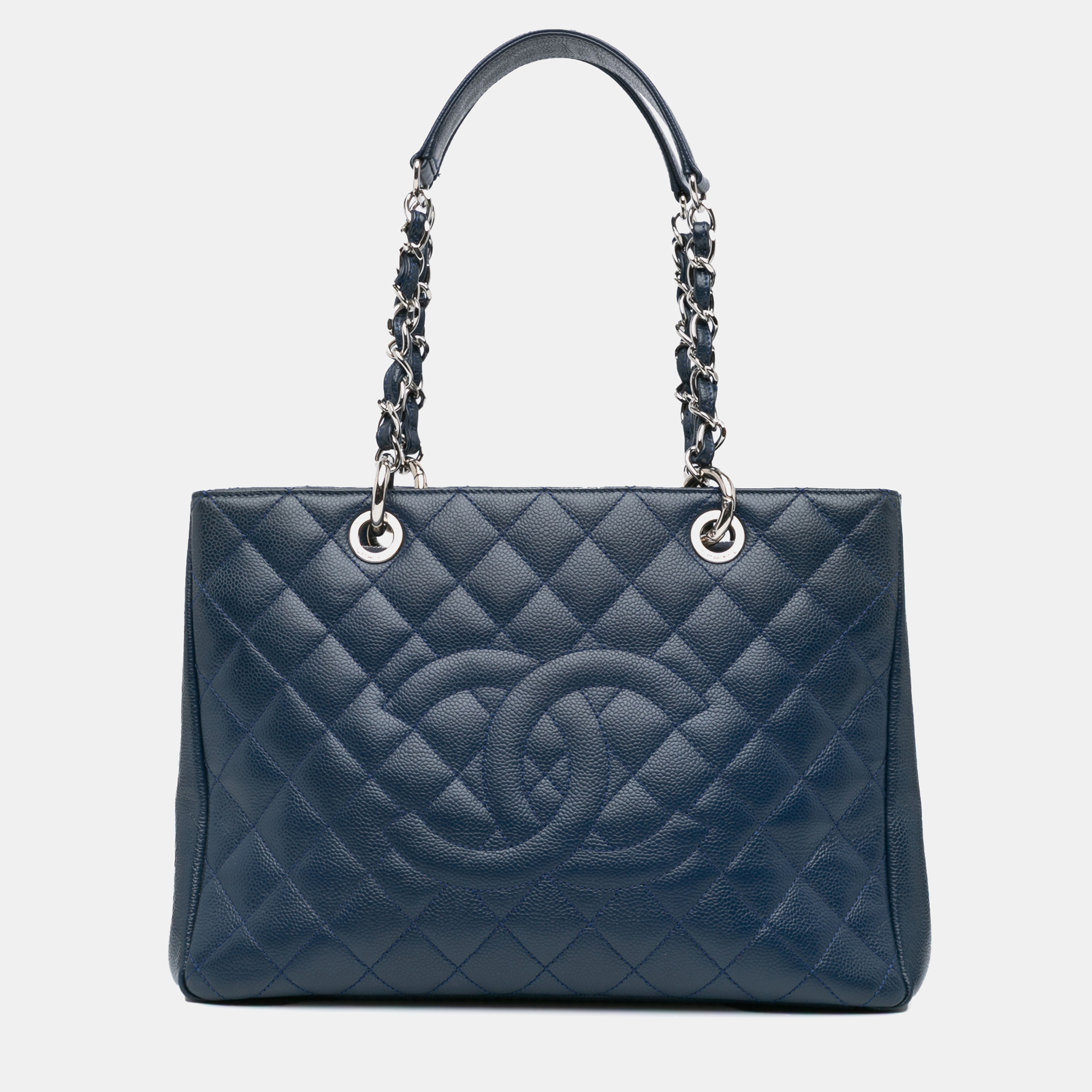 

Chanel Blue Caviar Grand Shopping Tote