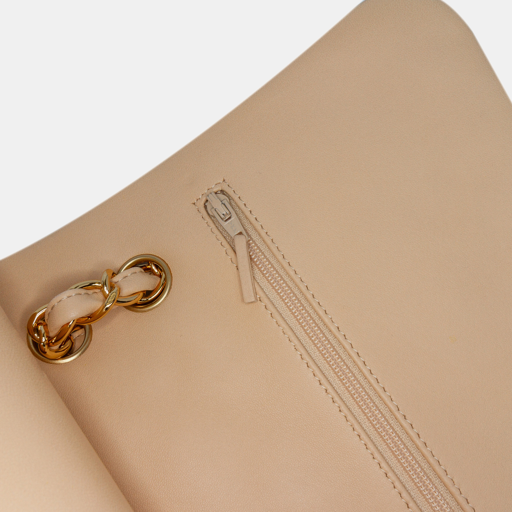 Chanel Brown Jumbo Classic Lambskin Double Flap 