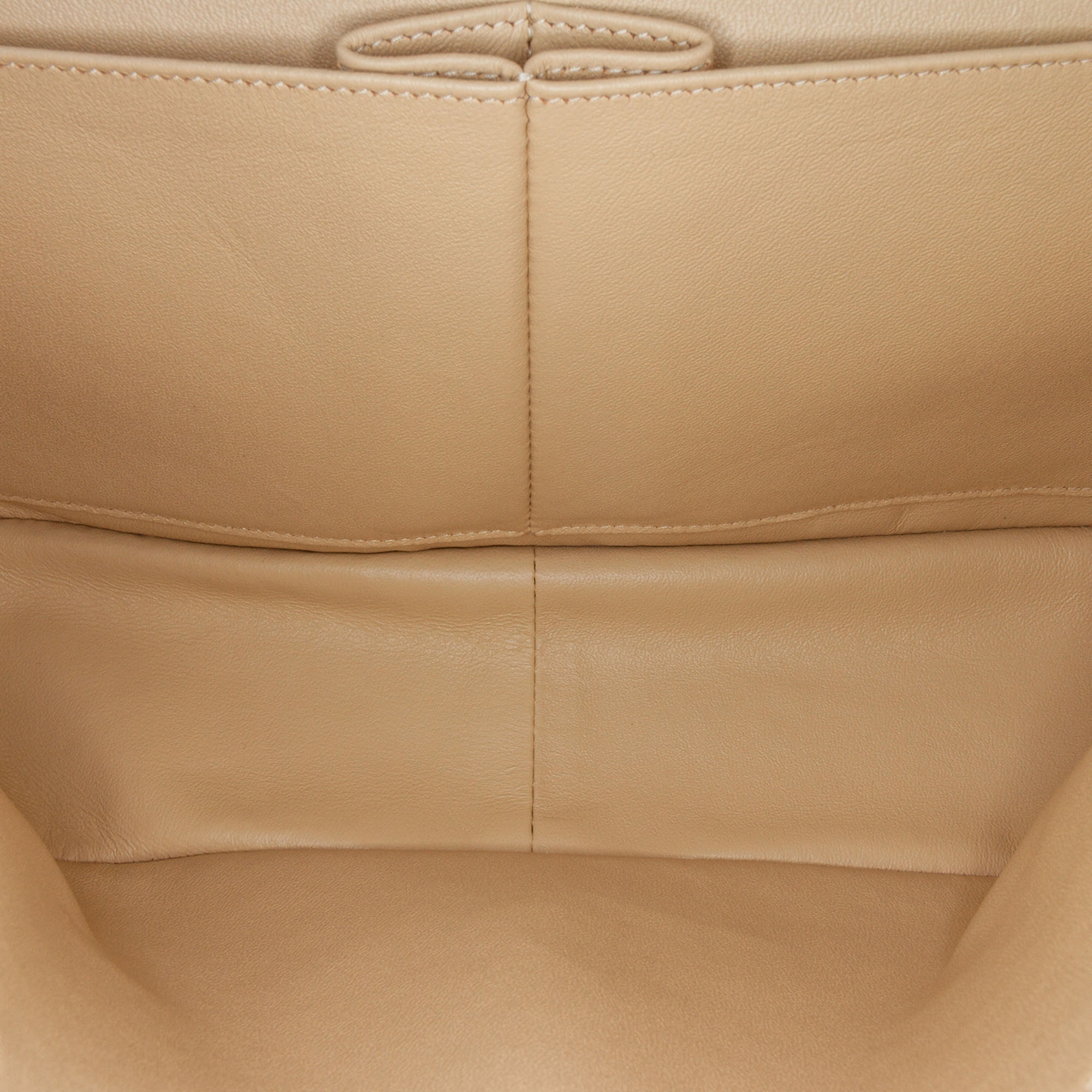 Chanel Brown Jumbo Classic Lambskin Double Flap 