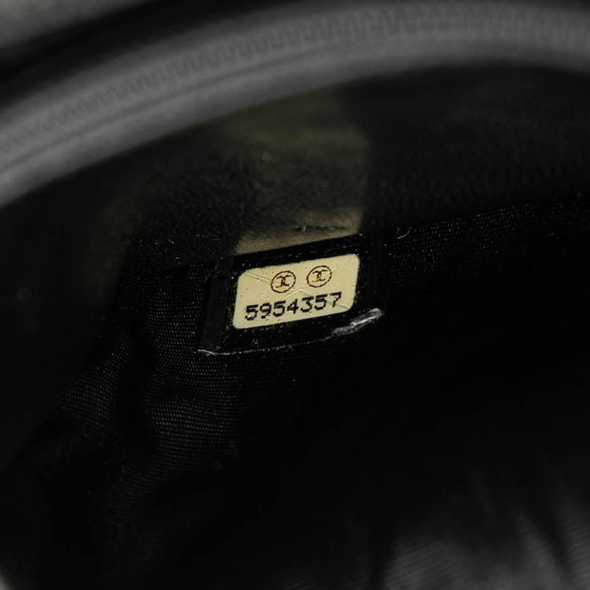 Chanel Black CC Caviar Wallet on Chain 